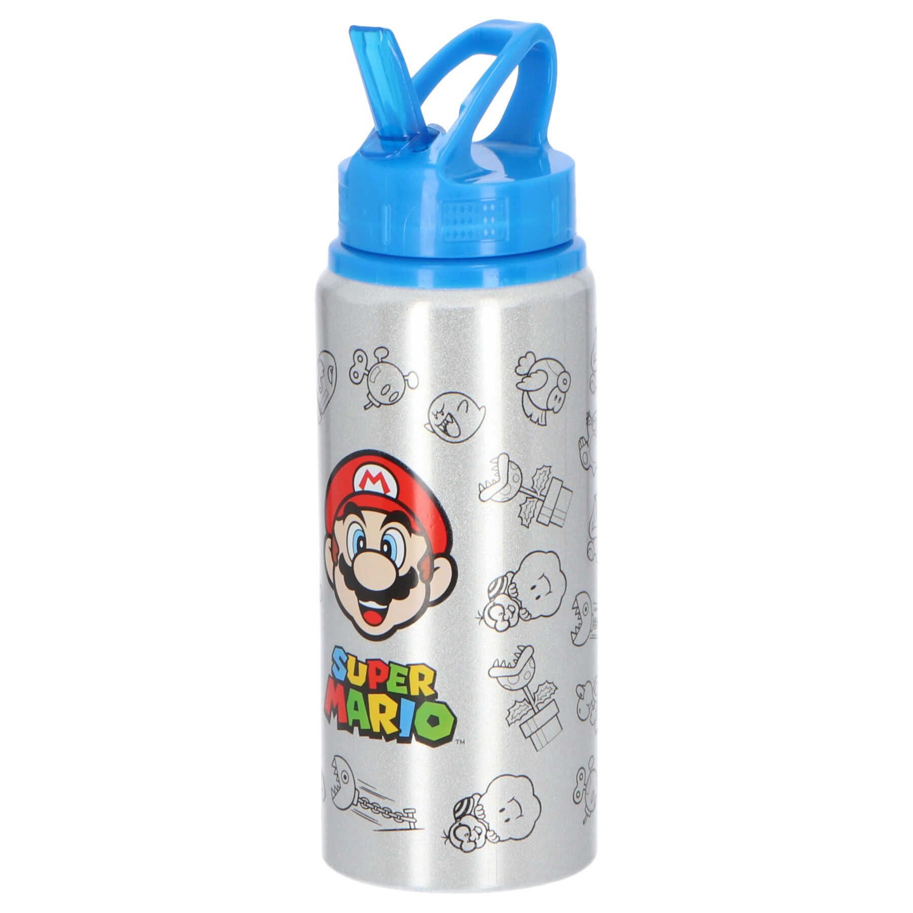 Super Mario Trinkflasche Trinkflasche aus Aluminium 710 ml Wasserflasche