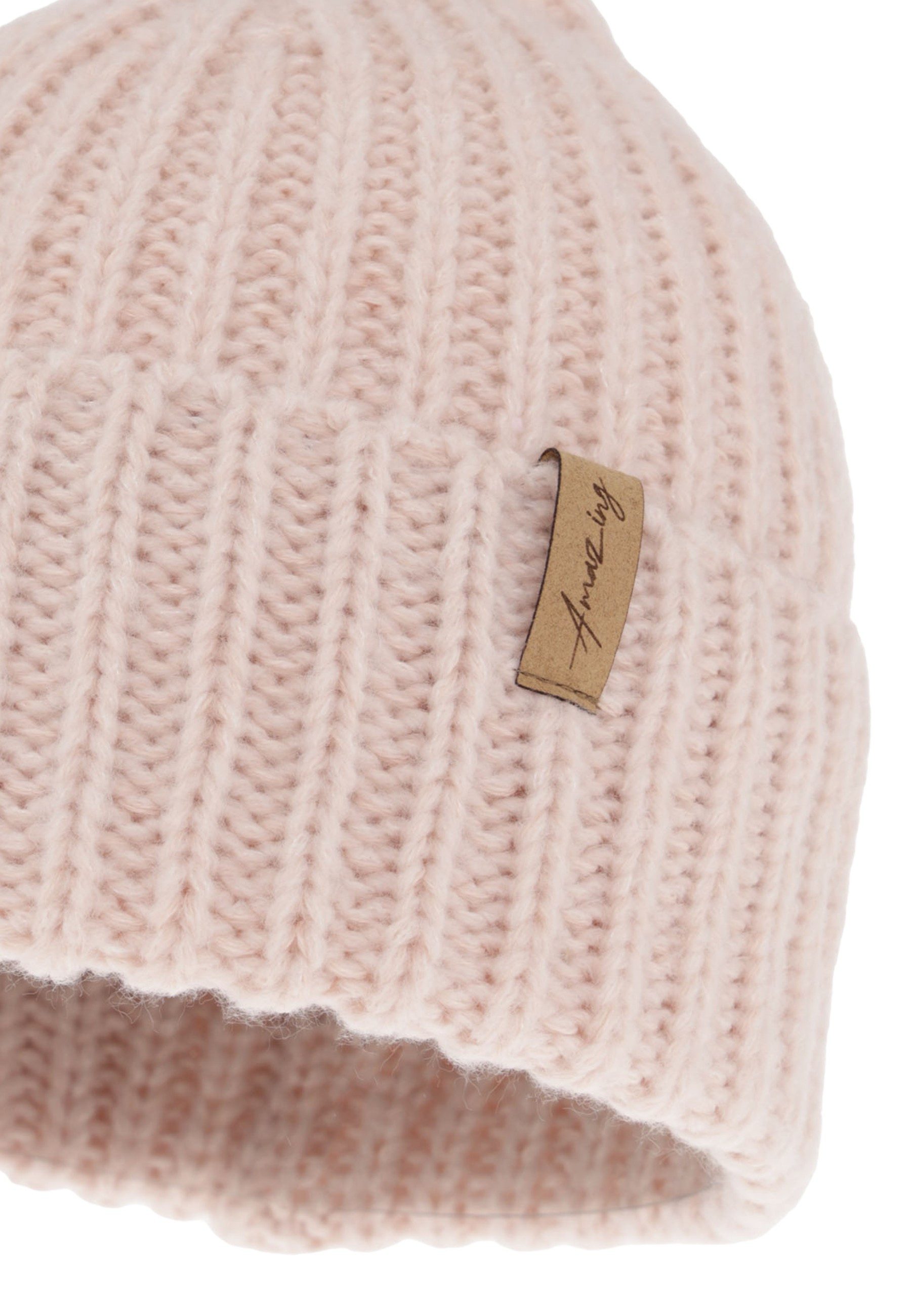 Diademita Beanie Damen-Wintermütze – Merinowolle Caro (Set)