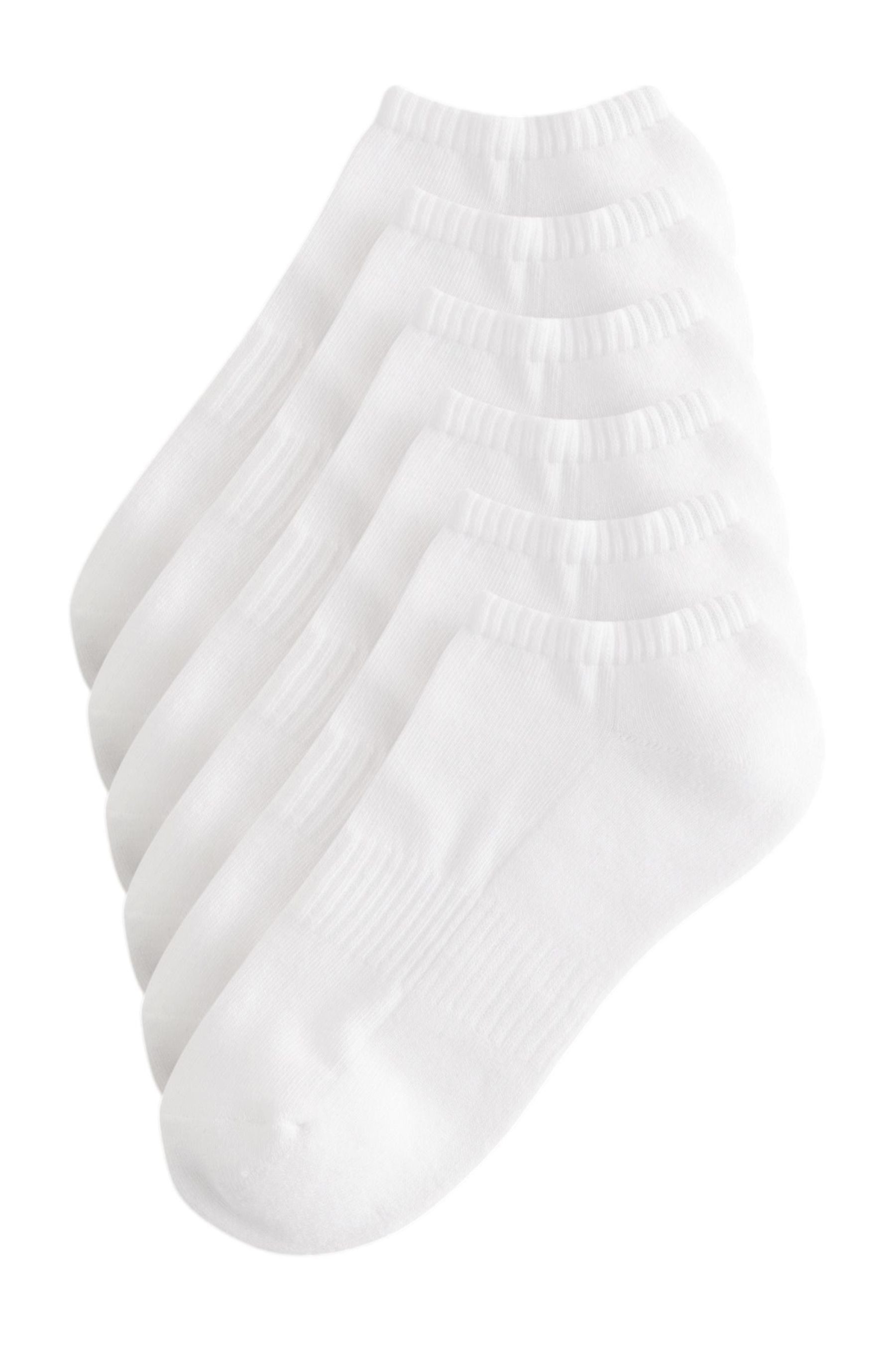 Basicsocken Gepolsterte Sport-Sneakersocken, 6er-Pack
