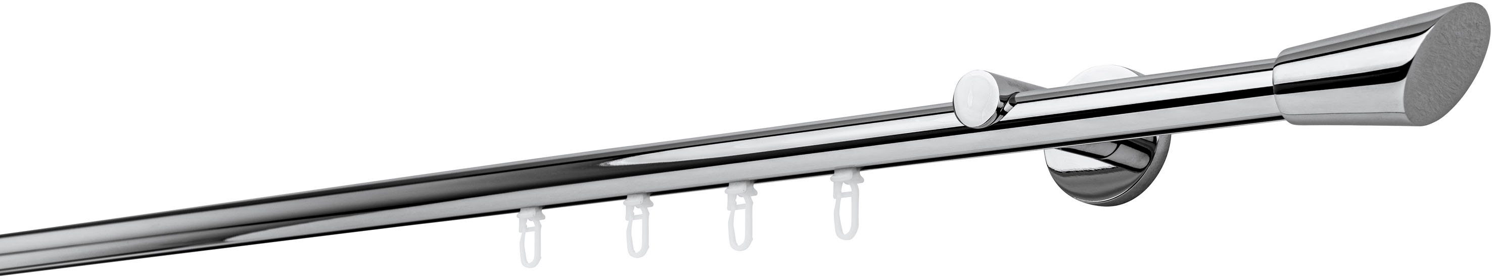 mydeco Gardinenstange 20mm Rag Wandträger 6,5 cm, Fixmaß, verschraubt