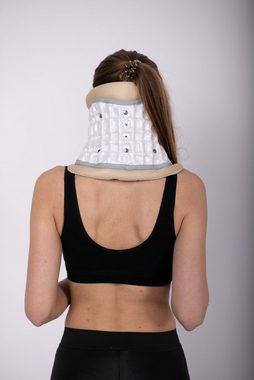 Lorey Medtec Nackenbandage NB101 Innovative aufblasbare Nackenstütze, Halsbandage