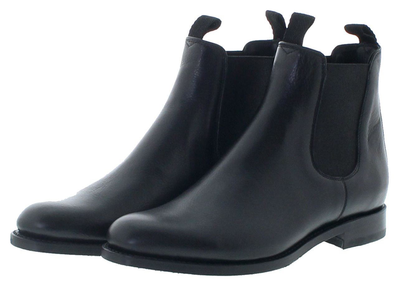 Sendra Boots 12234 CUNA Schwarz Stiefelette Rahmengenähter Damen Chelsea