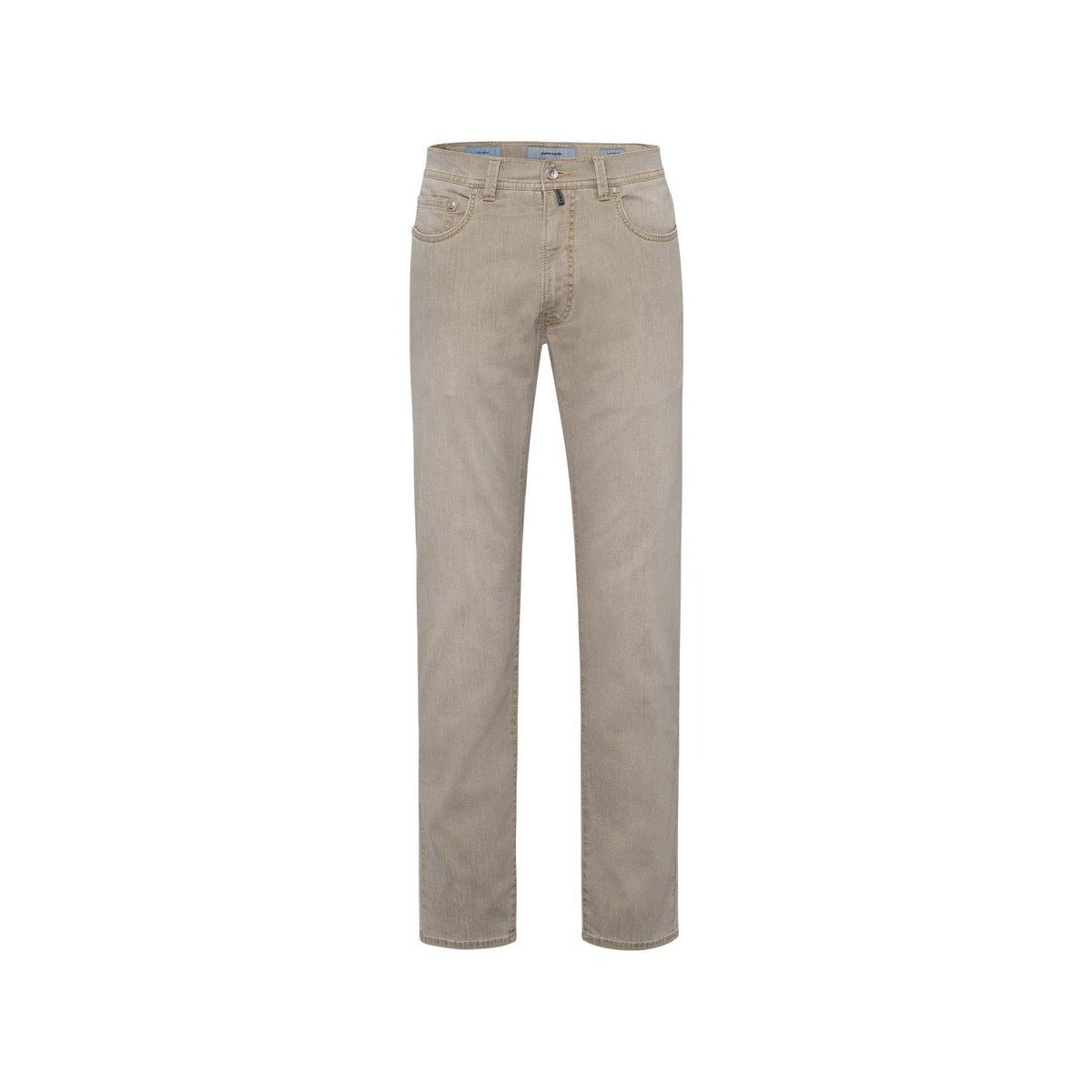 Cardin 5-Pocket-Jeans Pierre (1-tlg) hell-braun