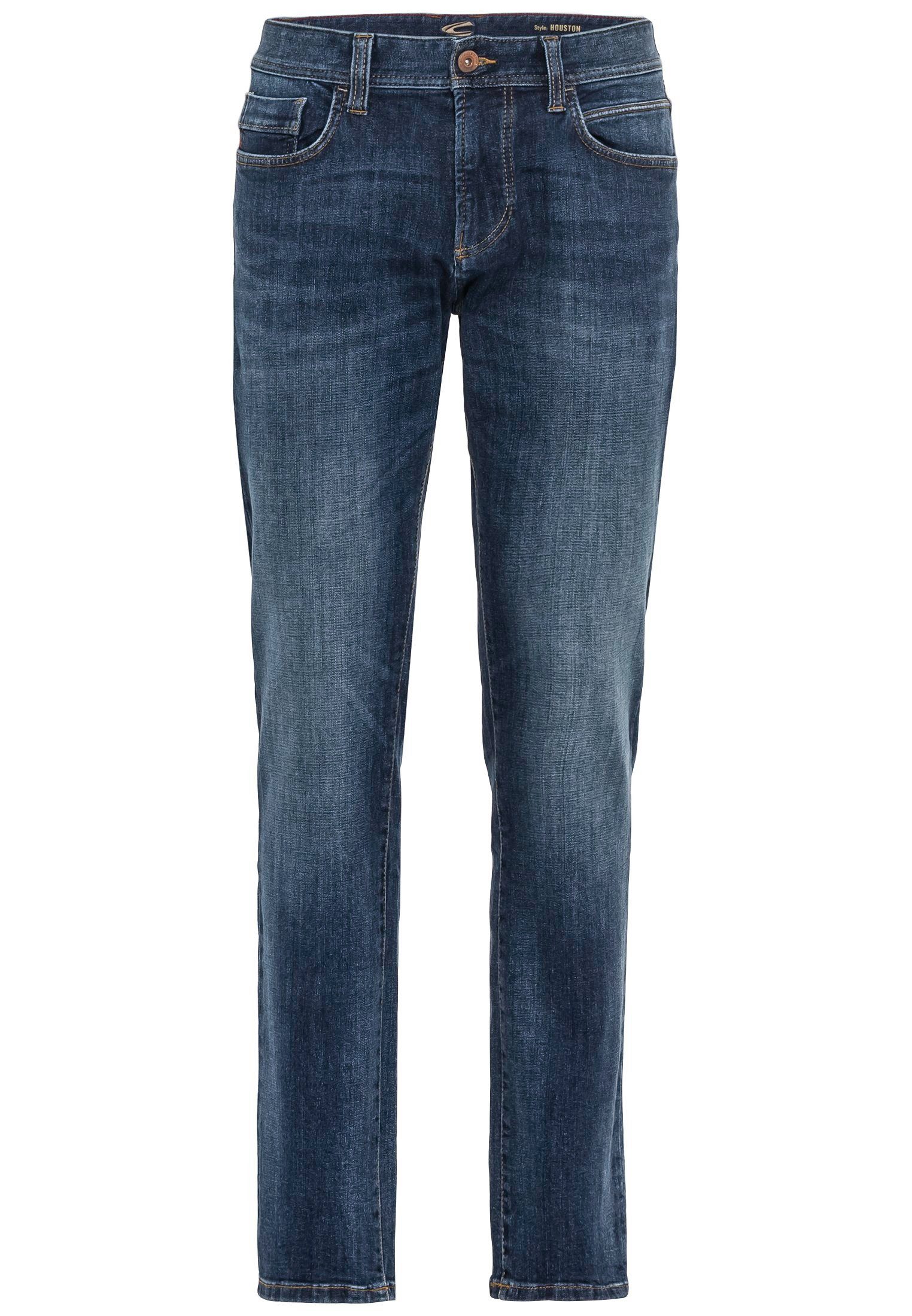 camel active 5-Pocket-Jeans Herren Jeans 5-POCKET HOUSTON indigo