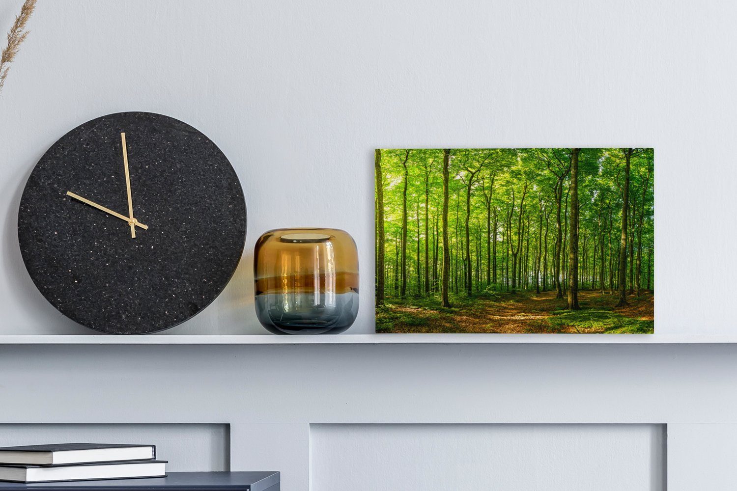 OneMillionCanvasses® Leinwandbild Wald - Baum - Pflanzen, Fotodruck (1 St), günstig online kaufen