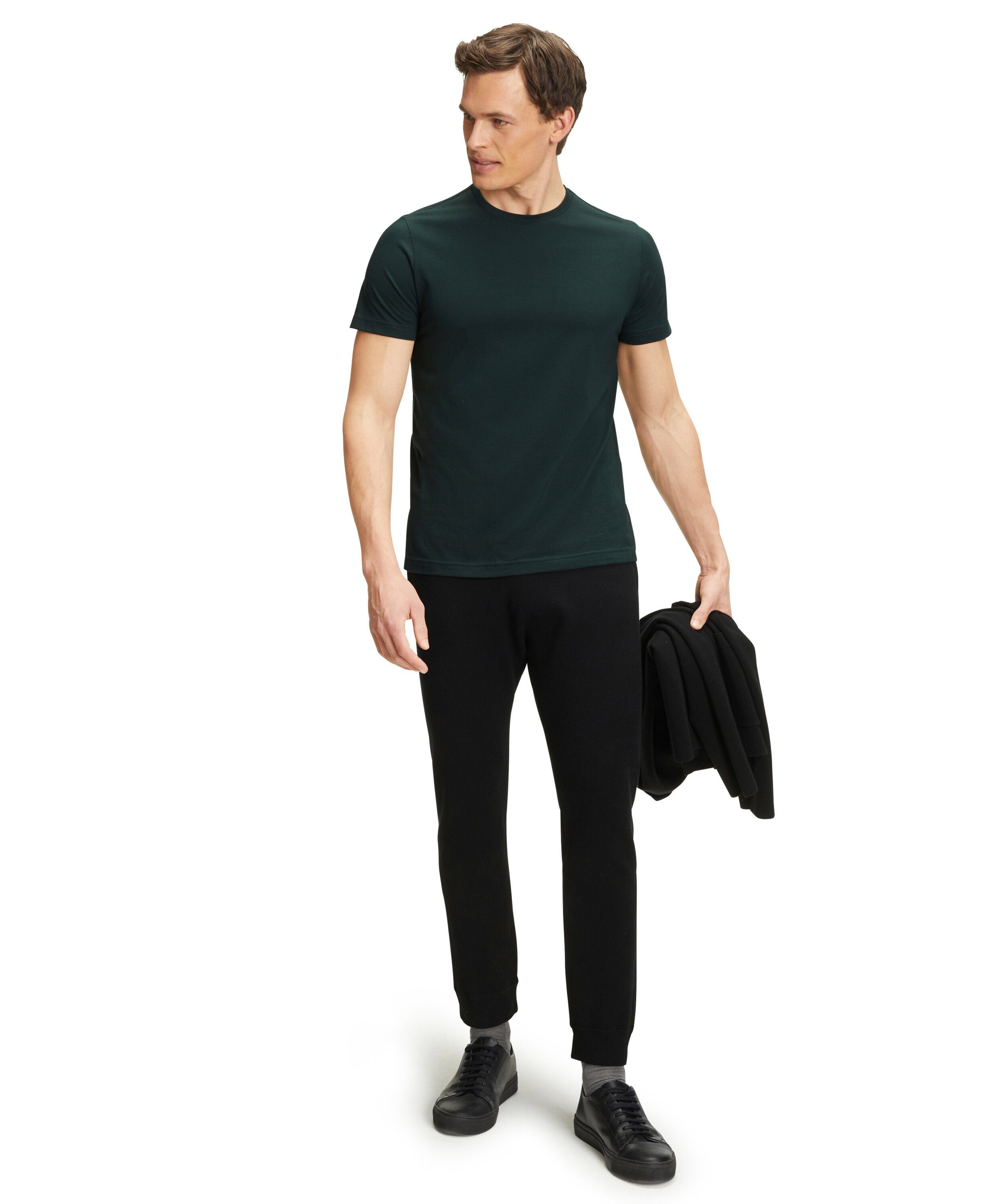 FALKE T-Shirt T-Shirt aus hochwertiger Pima-Baumwolle (1-tlg., 1) aus hochwertiger Pima-Baumwolle