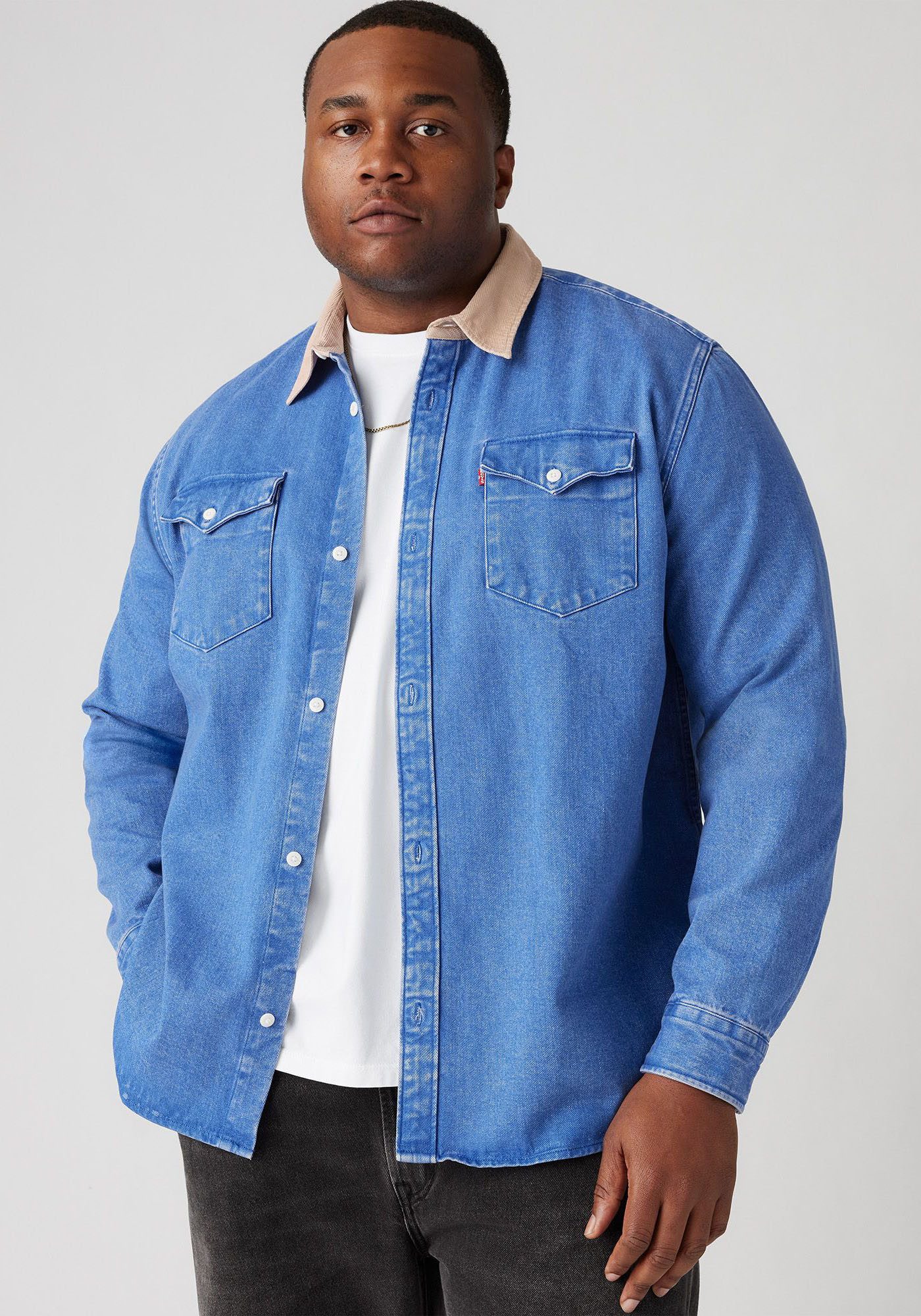 Levi's® Plus Jeanshemd BIG RELAXED FIT WESTERN günstig online kaufen