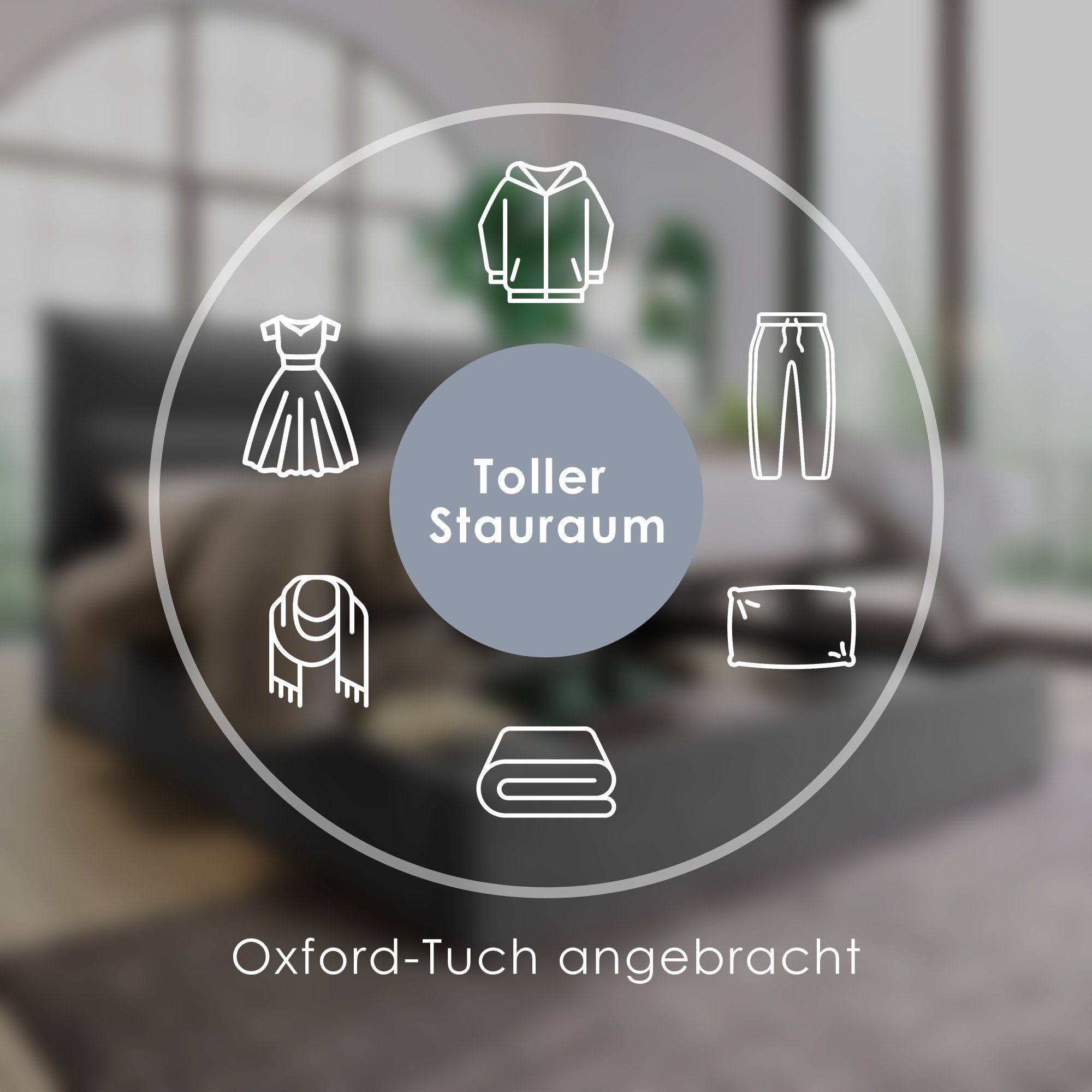 | Stauraum Samt-Bezug, (1-tlg., Verstellbares 140×200cm, Bettgestell Einzelbett Schwarz Kopfteil, Schwarz Stauraumbett mit Schwarz), BlingBin Polsterbett Doppelbett