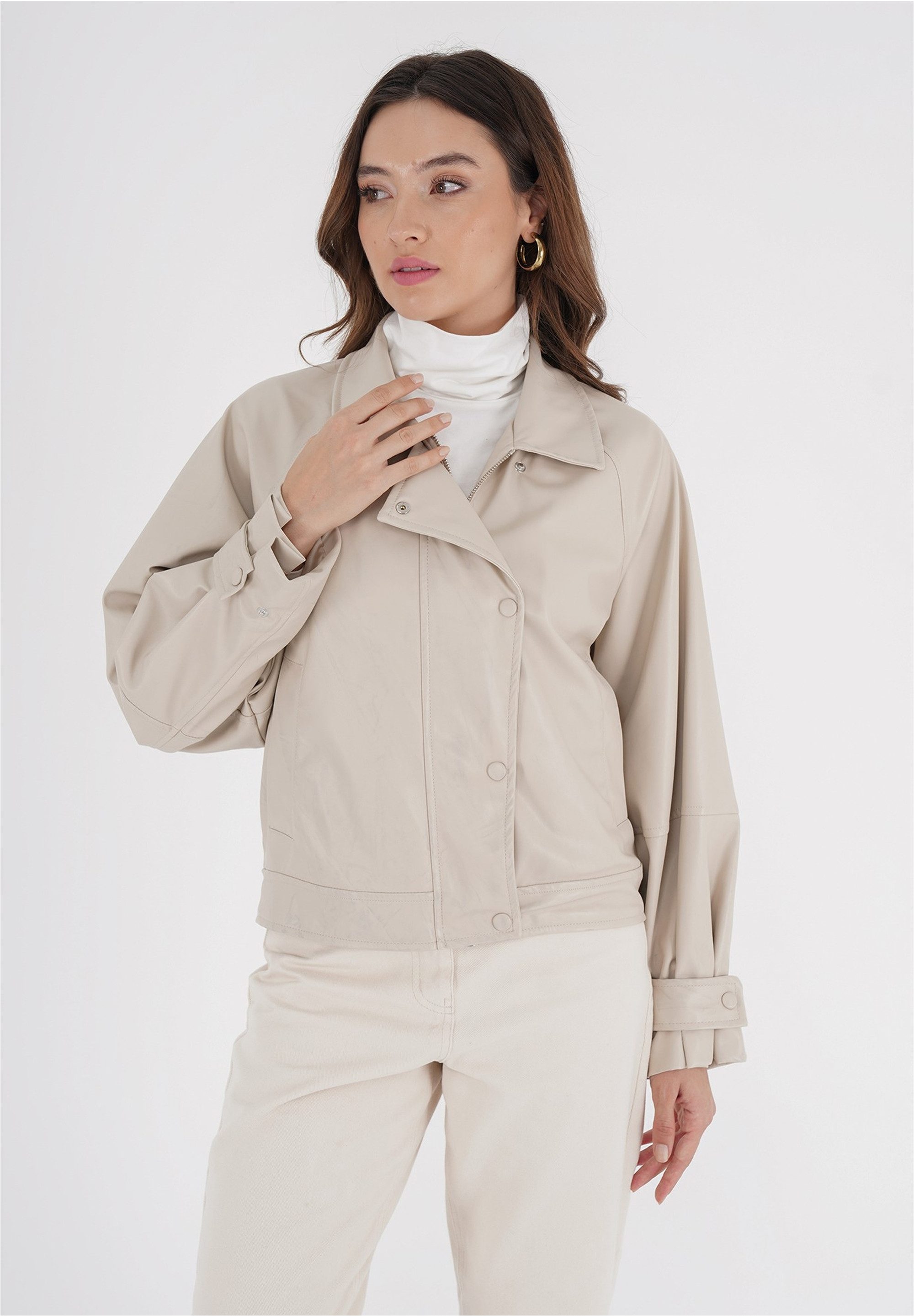 freshlions Outdoorjacke Mina (1-St) mit Riegeln günstig online kaufen