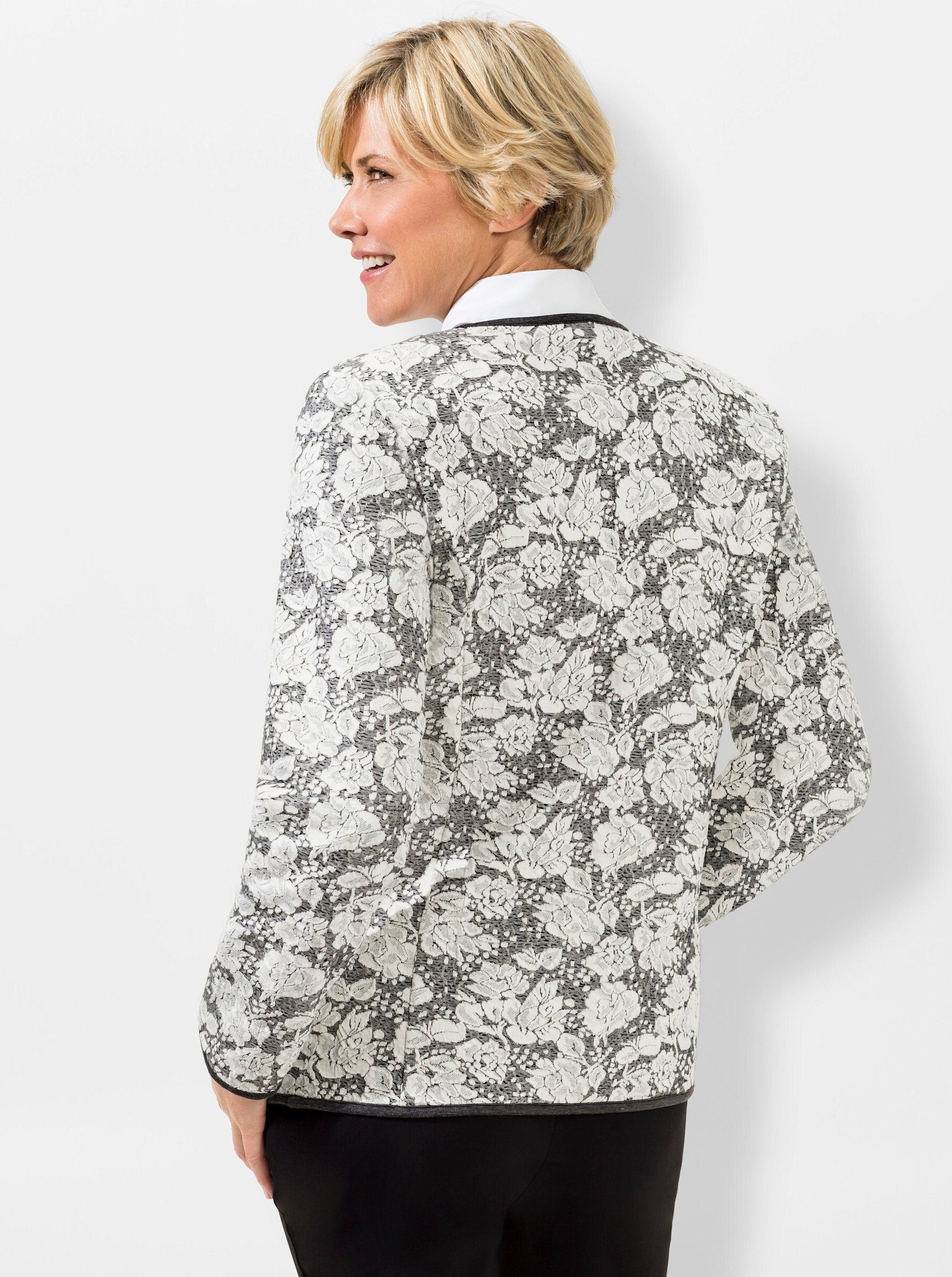 Witt Blusenblazer Jacquardblazer günstig online kaufen