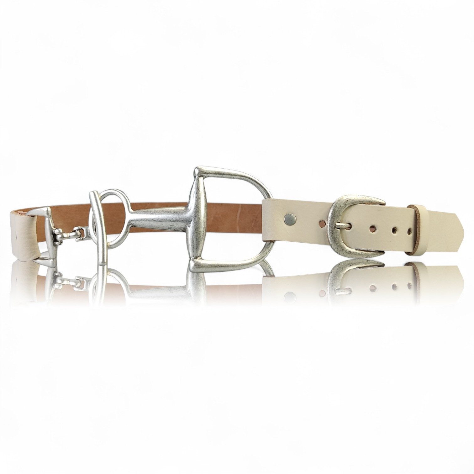 FRONHOFER Taillengürtel 18817 (1-St) Gürtel 2,4 cm, Rindsleder, Taillengürtel für Kleider