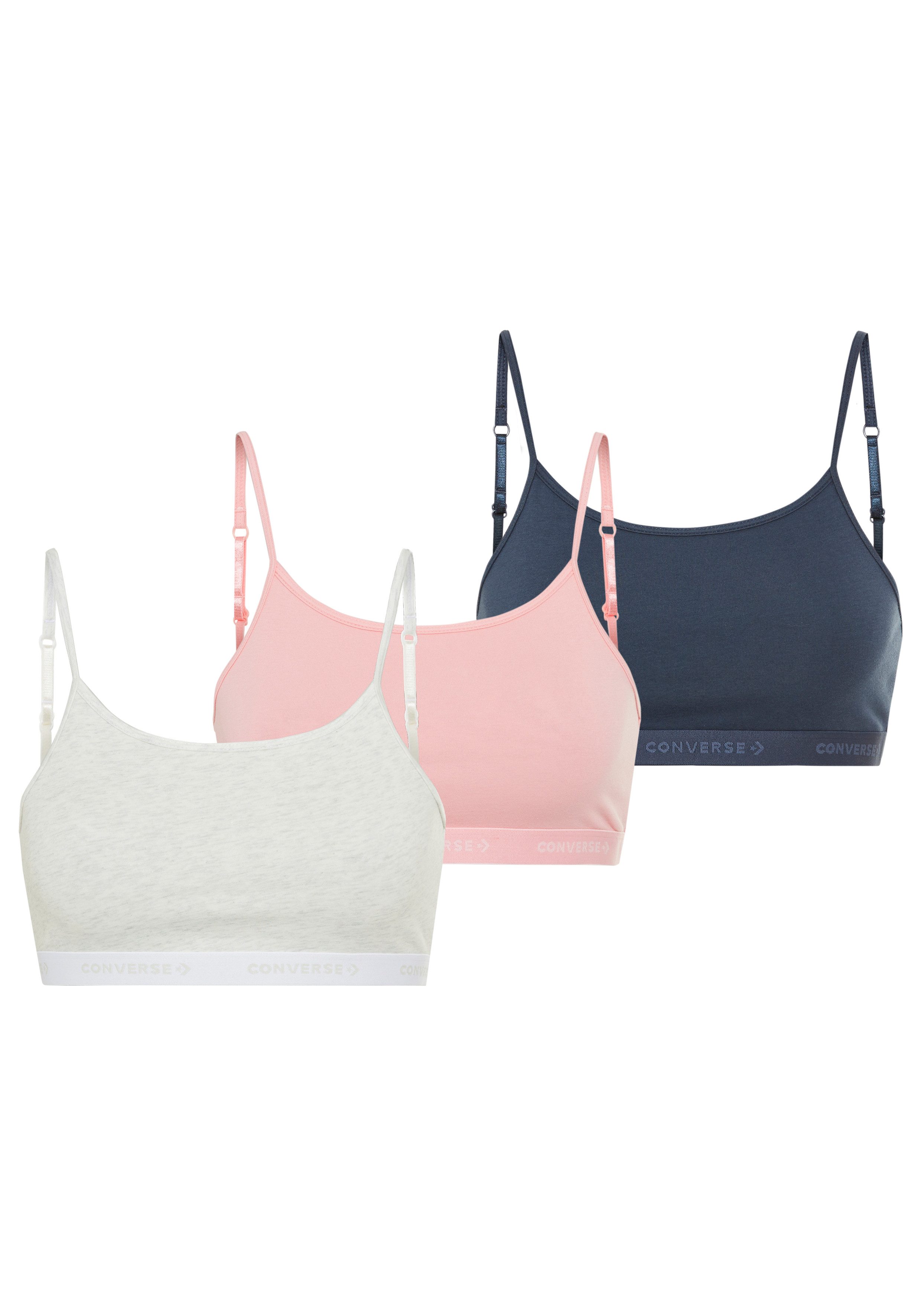 Converse Bustier CHG GIRLS CLASSIC 3PK BRALETTE (3-tlg) für Kinder