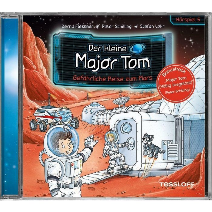 Tessloff Verlag Hörspiel Der kleine Major Tom. Hörspiel 5: Gefährliche Reise zum Mars