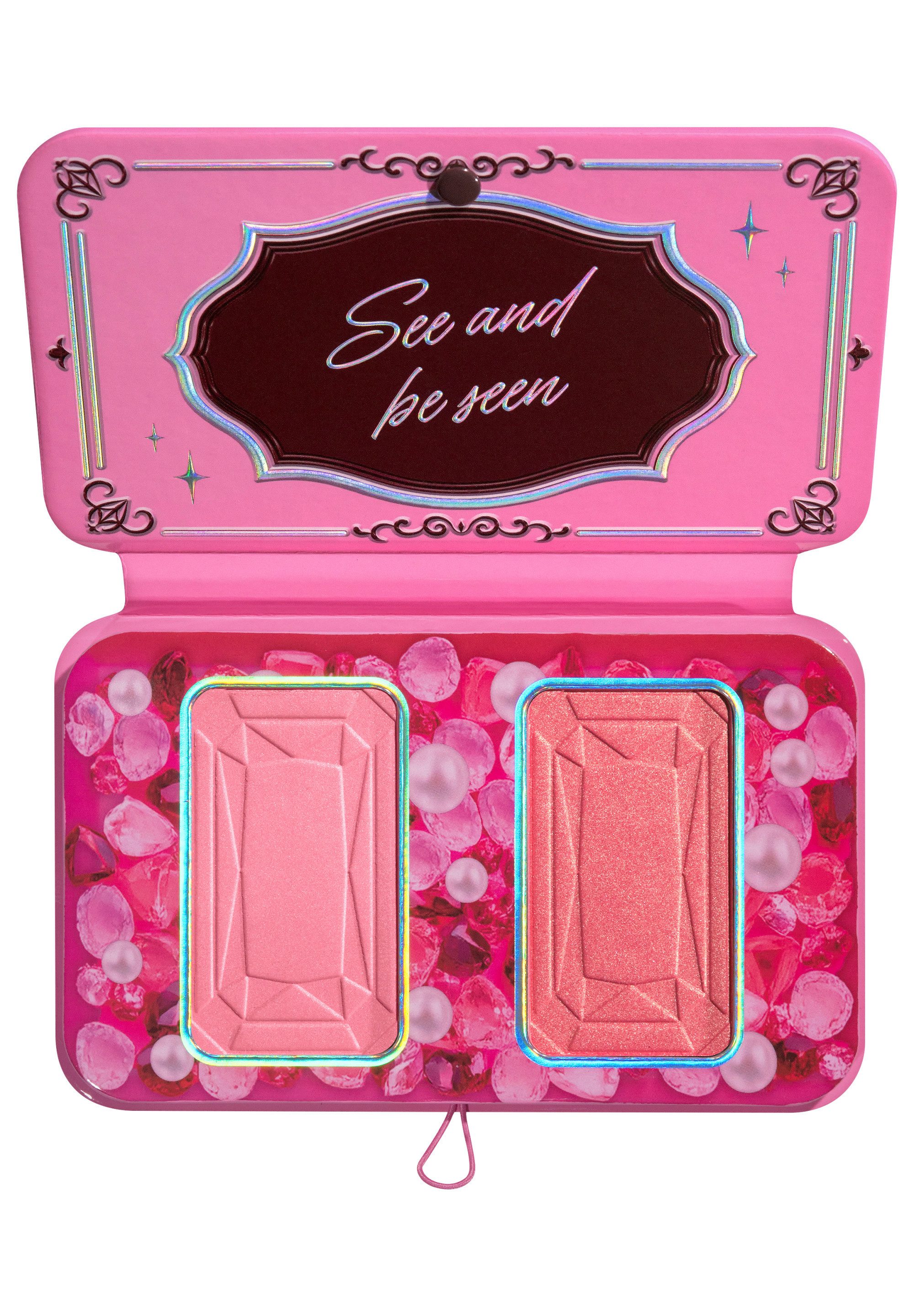 NYX PROFESSIONAL MAKEUP Rouge Bridgerton Royal Flush Blush Palette 01, mit Sheabutter, Mangobutter und Mandelbutter
