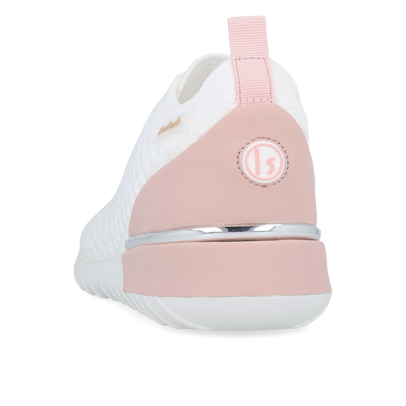 La Strada La Strada 2101381 Sneaker Damen White Knitted Pink Heelcap Sneaker