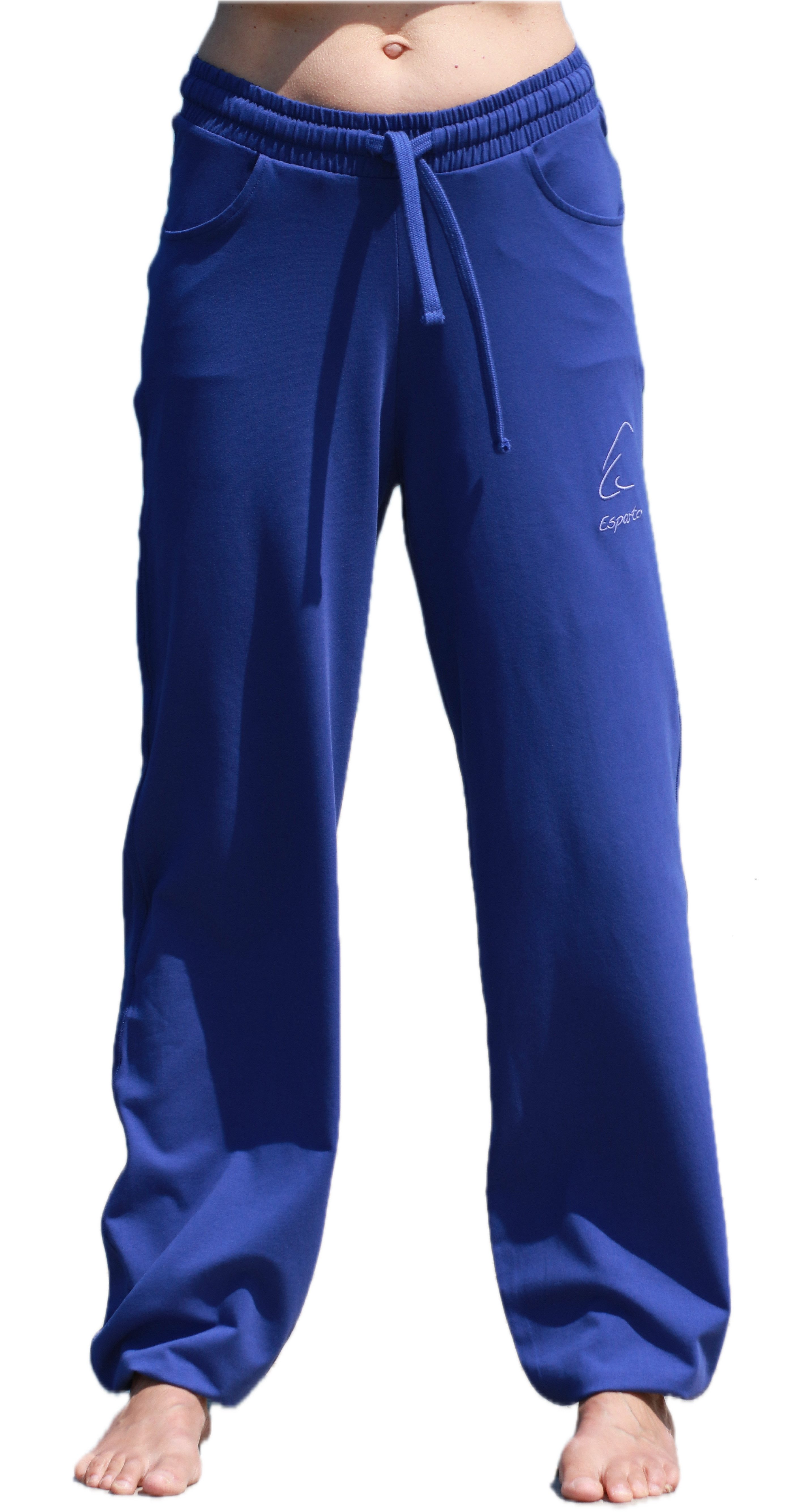 ESPARTO Yogahose Yoga- und Sporthose Sitaara unisex (mit Kordel im Bund) Bindegürtel / -kordel