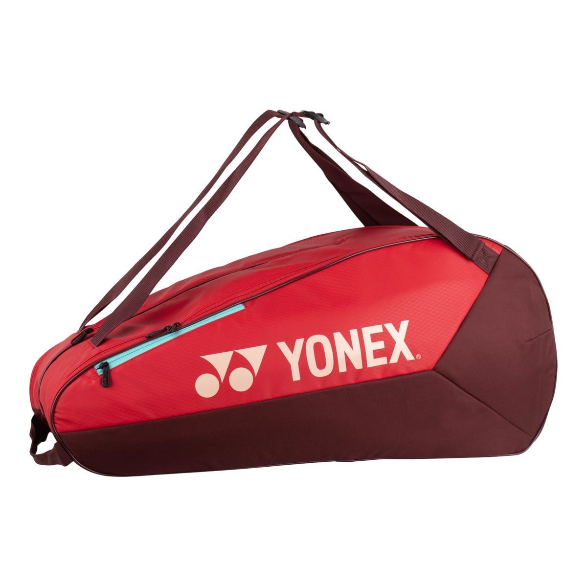 Yonex Sporttasche Racketbag Team Racquet (Schlägertasche, 2 Hauptfächer) 2026 rot 6er