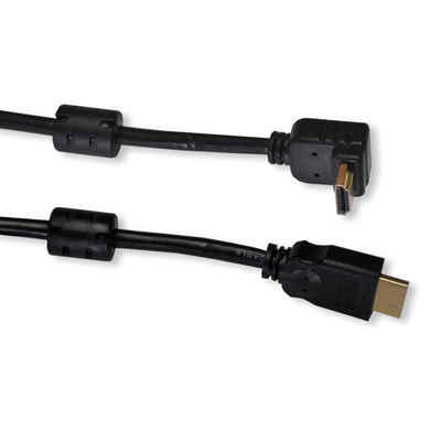 Koscom 5 Stück HDMI Kabel - 0,5m - vergoldet - Stecker/Stecker - HDMI-Kabel