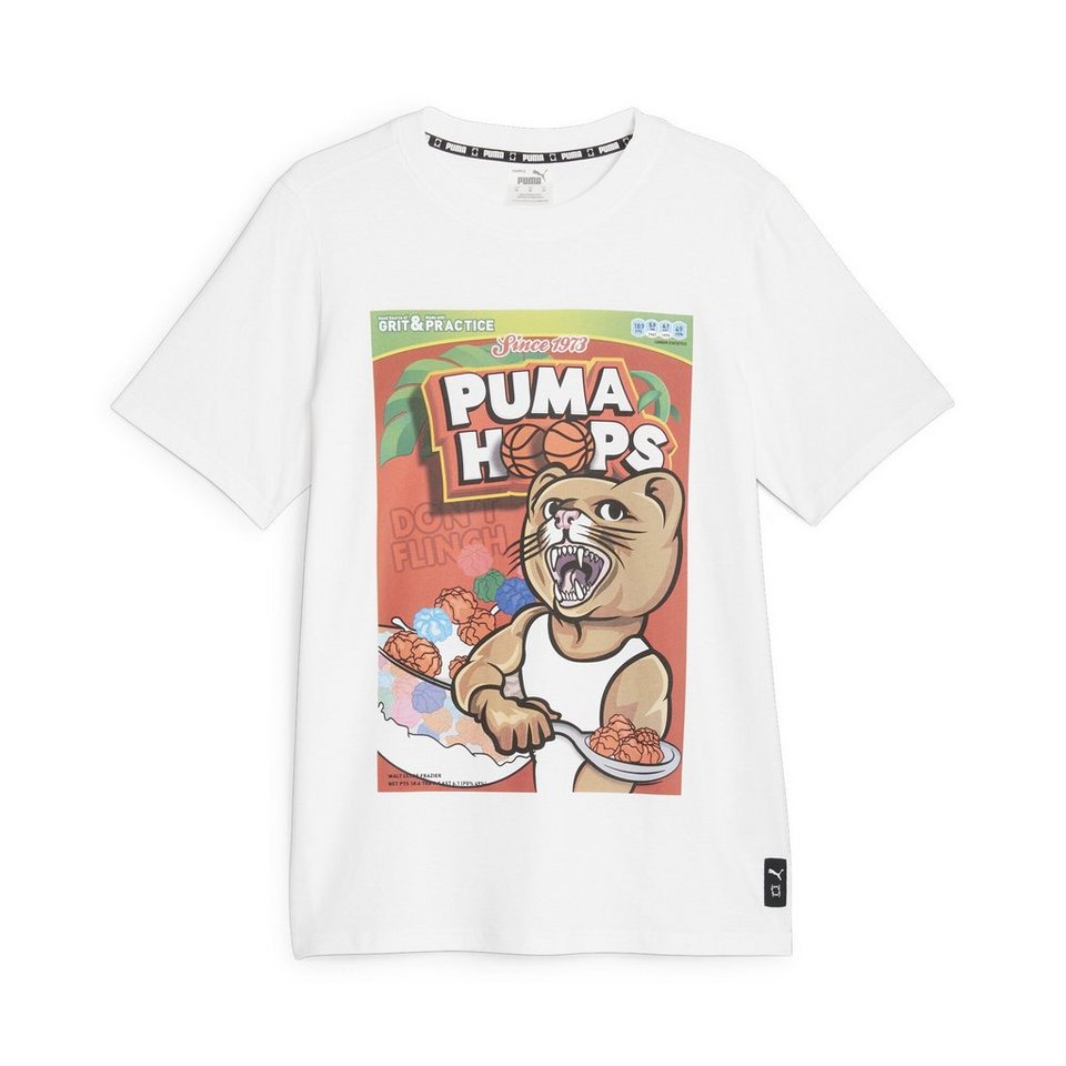 PUMA Trainingsshirt DYLAN Basketball T-Shirt Herren, Rundhalsausschnitt