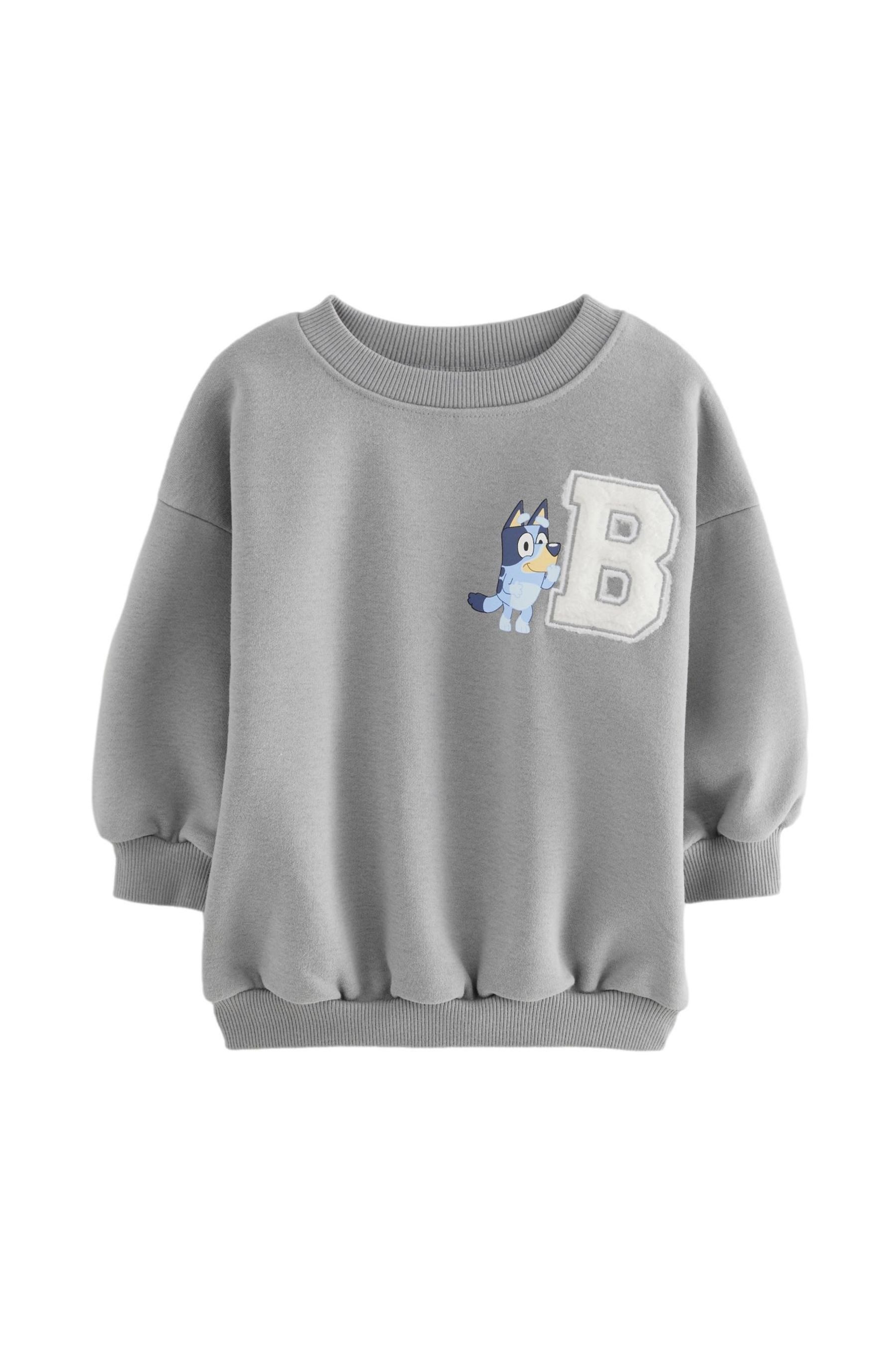 Sweater van joggingstof 'Bluey' - Biege - Jongen - 7.70