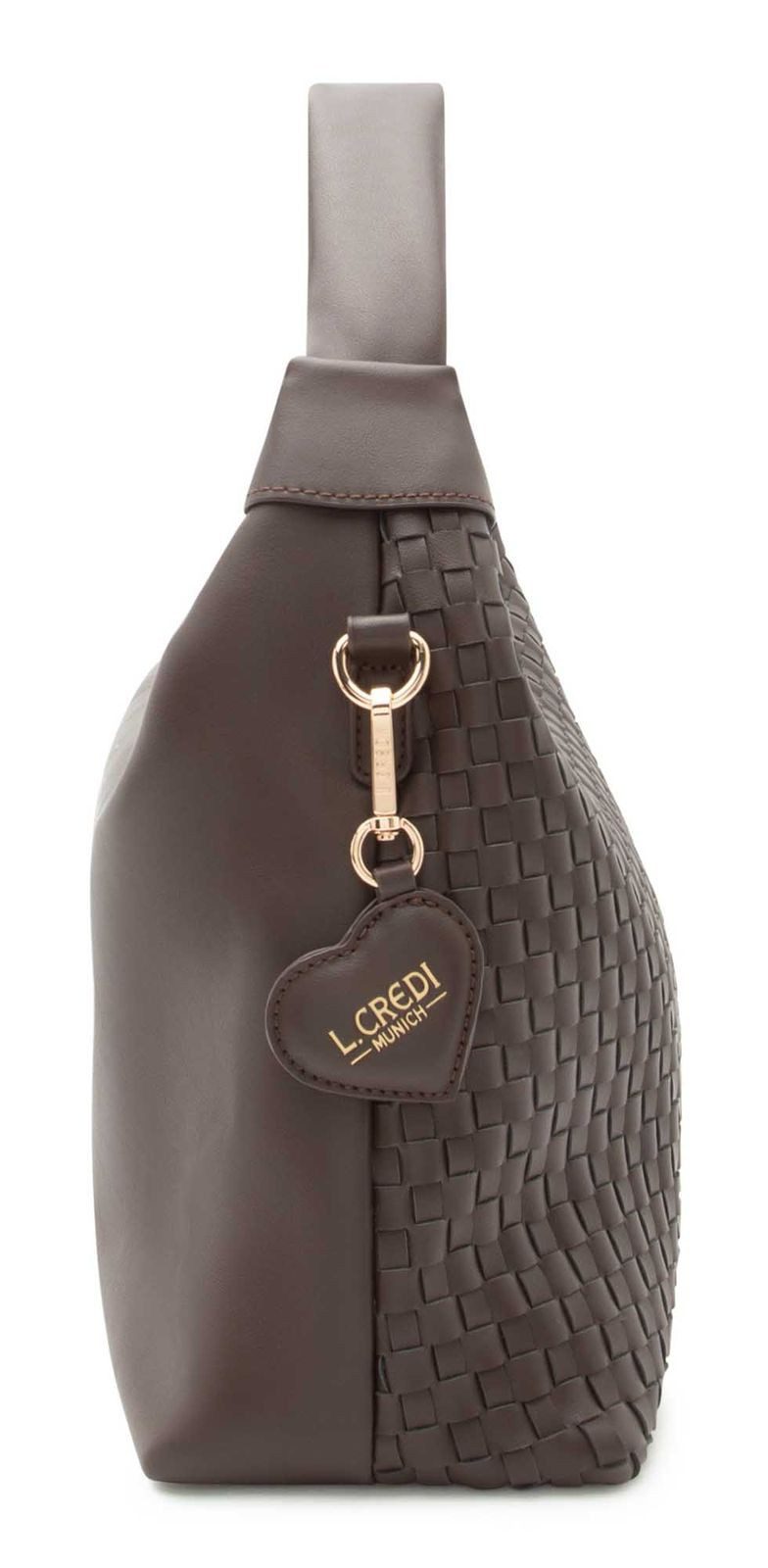L. CREDI Schultertasche Hobo Bag