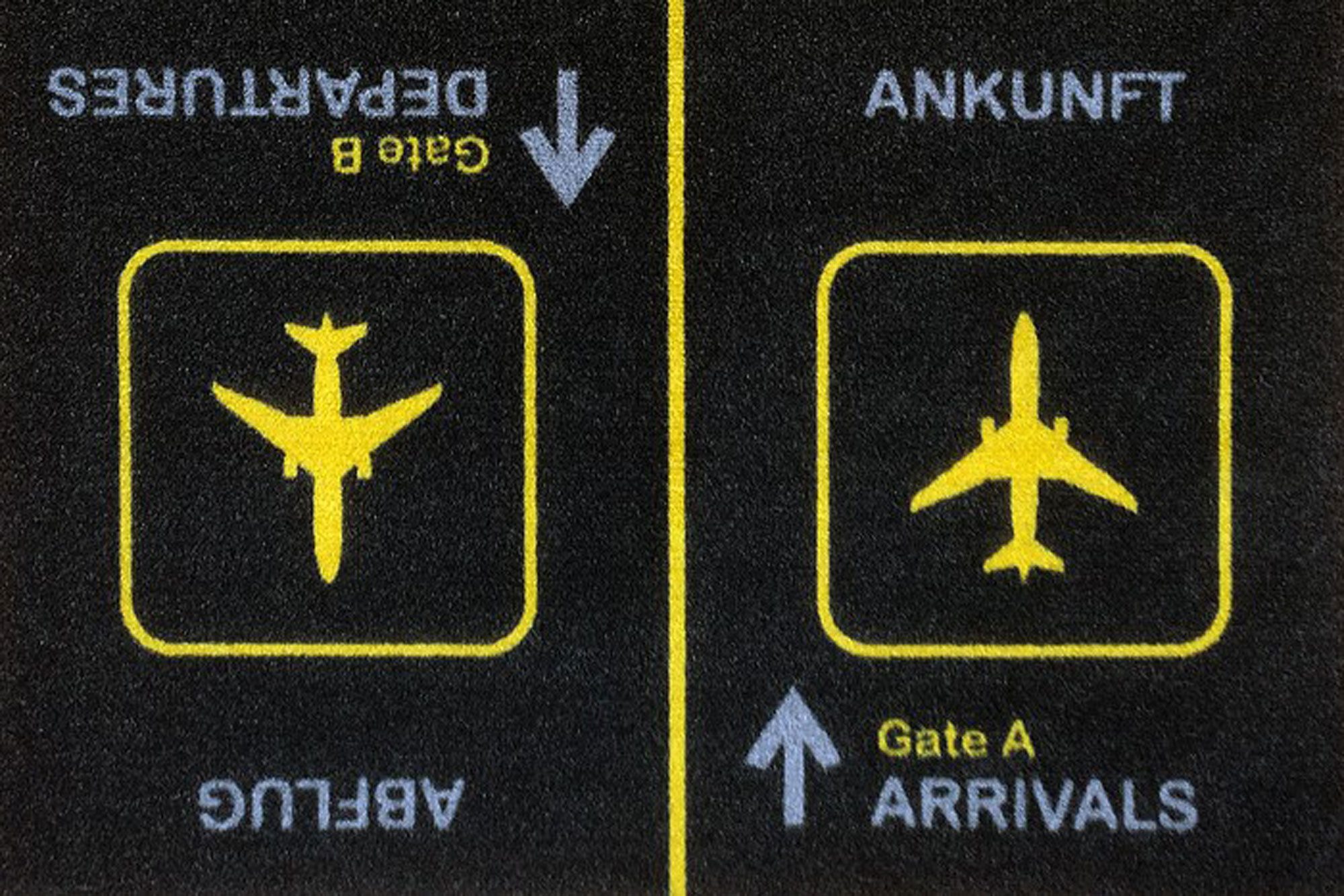 Fußmatte Fußmatte - Ankunft/Abflug