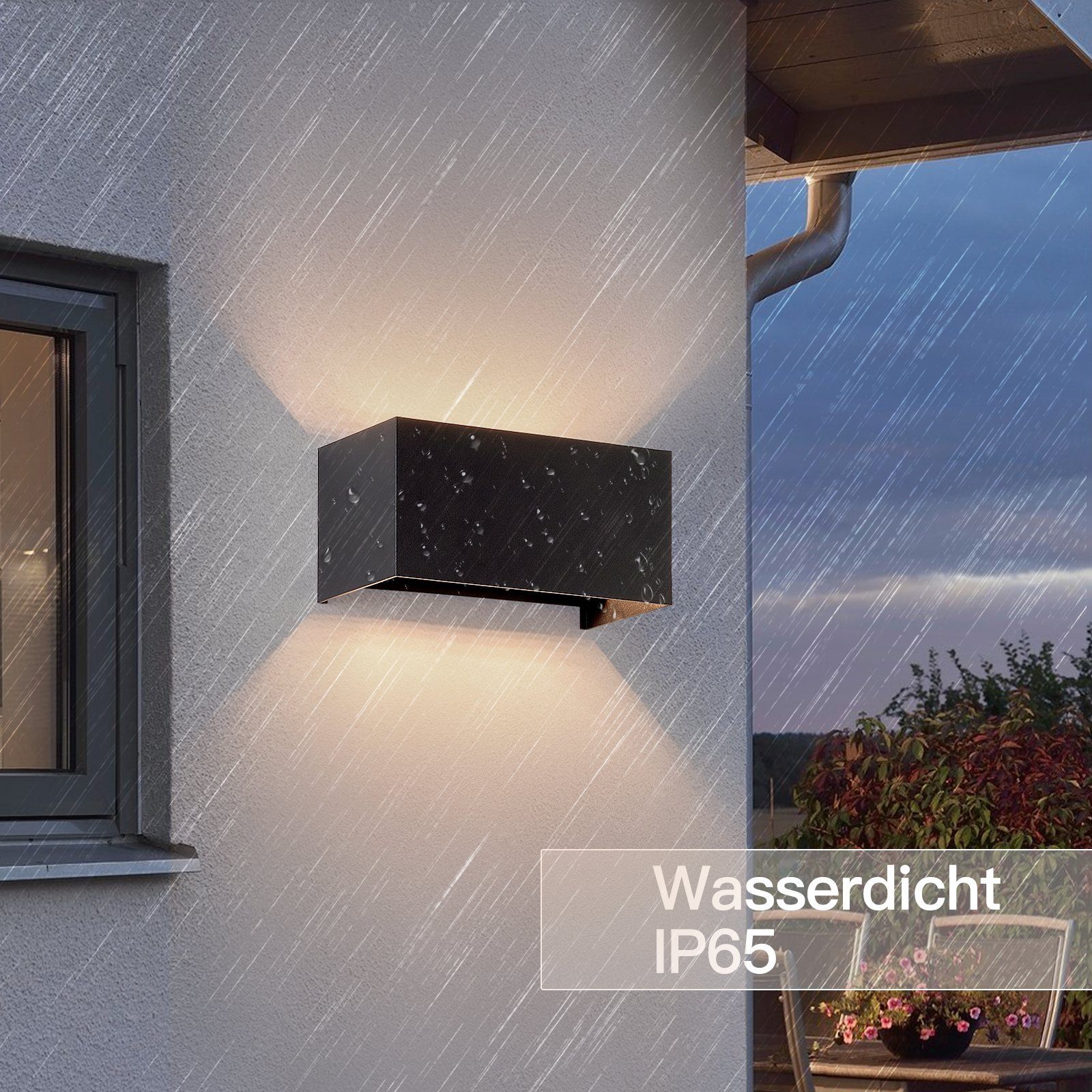 ZMH Wandleuchte Innen 4ER Außen G9 günstig online kaufen