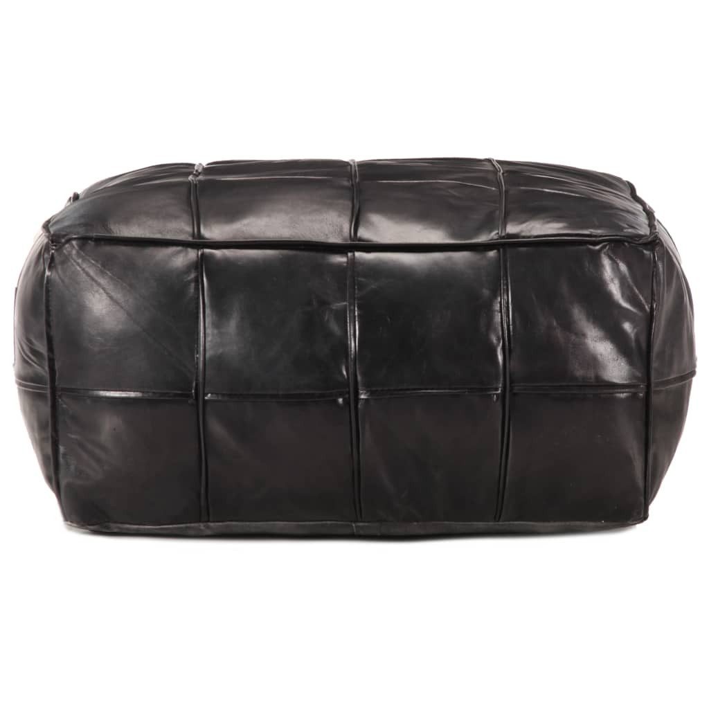 vidaXL Polsterhocker Pouf Schwarz 60 x günstig online kaufen