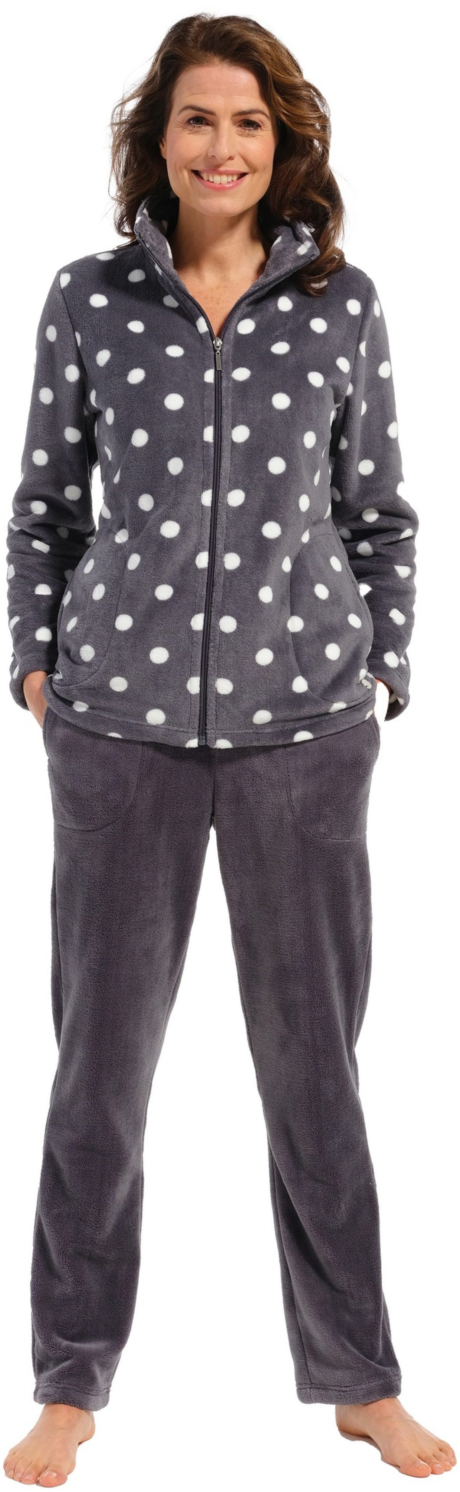 Hausanzug Damen Fleece Hausanzug