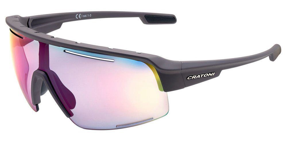 Cratoni Fahrradbrille C-Matic NXT Photochromic Sportbrille für höchste Ansprüche coffee-klar plasma