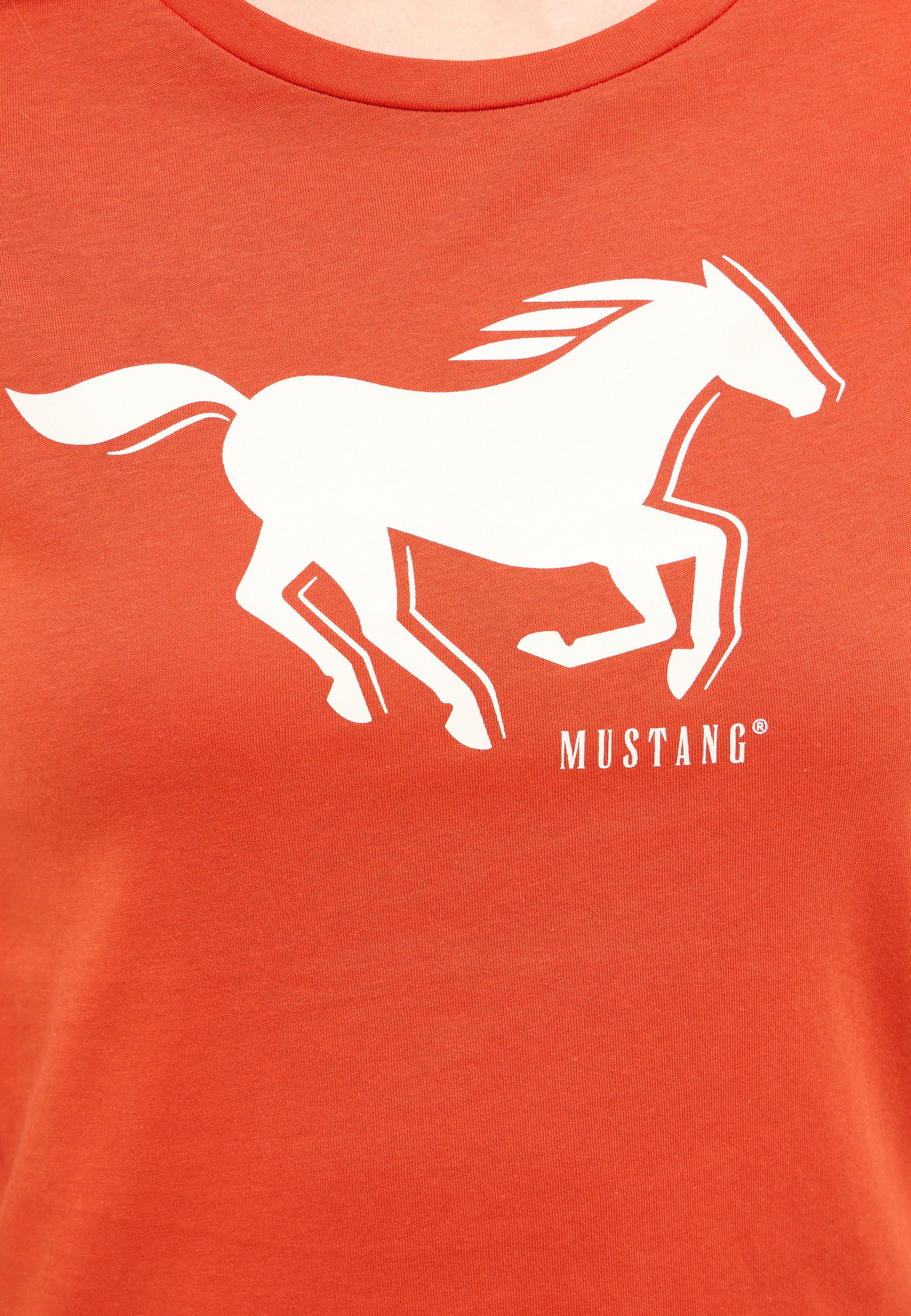 MUSTANG Kurzarmshirt Damen Style Loa – Bild 5 von 5