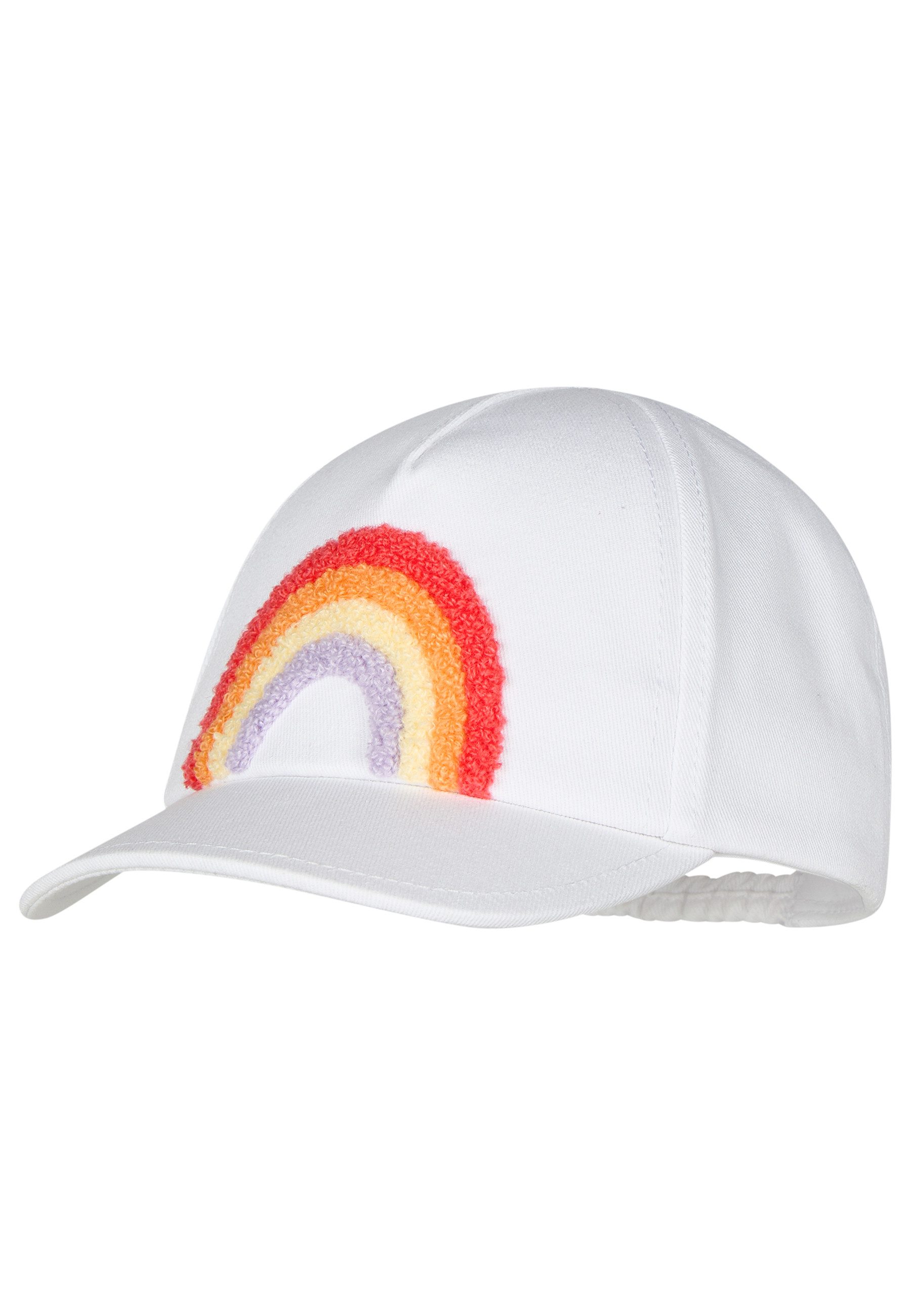 Sterntaler® Baseball Cap Basecap Regenbogen (1-St) Canvas-Basecap mit Regenbogenprint und Gummi