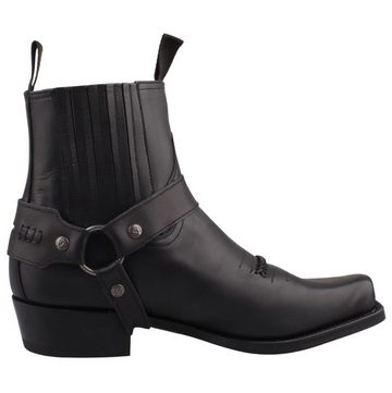 Sendra Boots 6445-Pull Oil Negro-NOS Stiefel