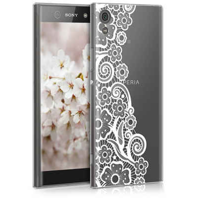 kwmobile Handyhülle Case für Sony Xperia XA1, Hülle Silikon transparent - Silikonhülle