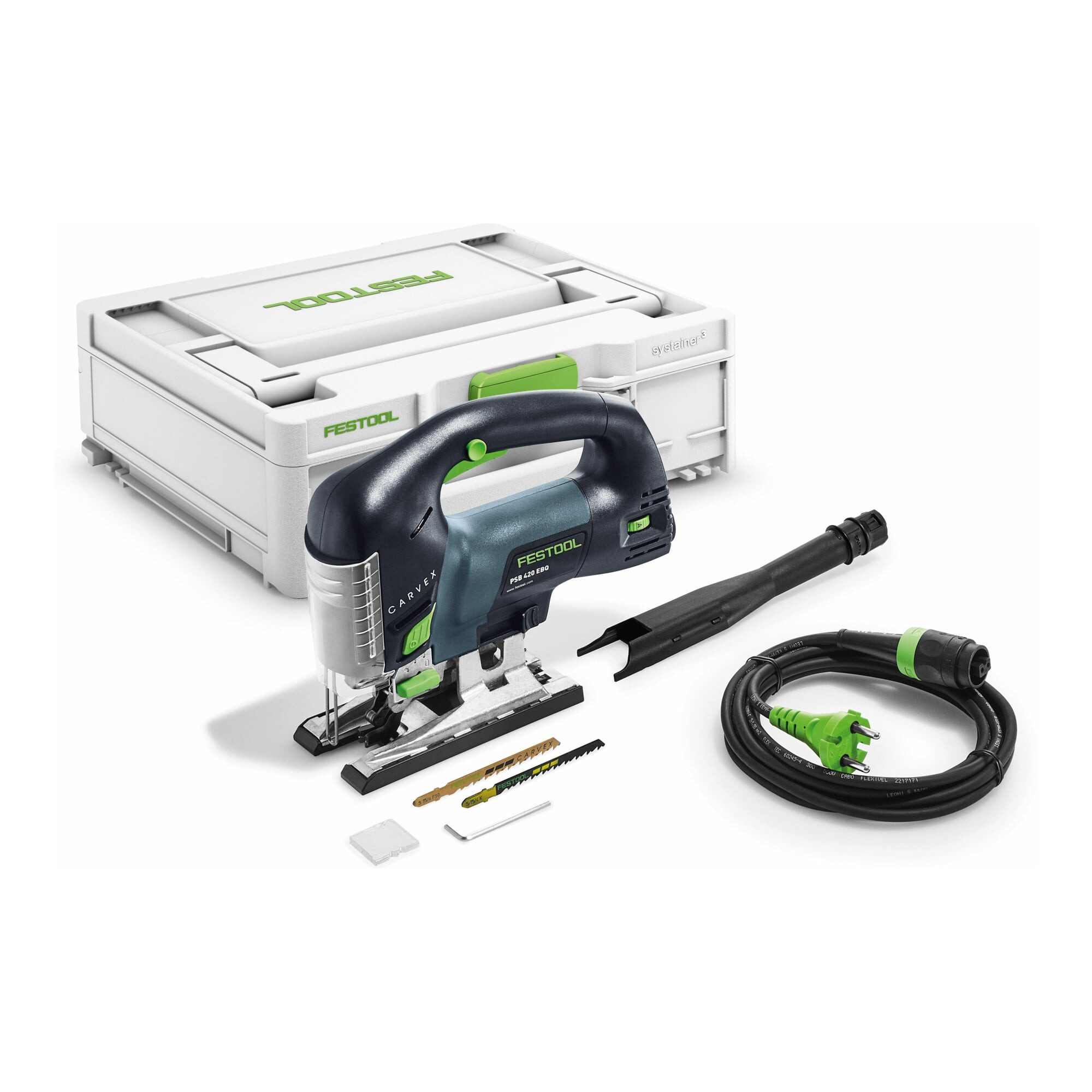 FESTOOL Stichsäge Festool Pendelstichsäge PSB 420 EBQ-Plus CARVEX