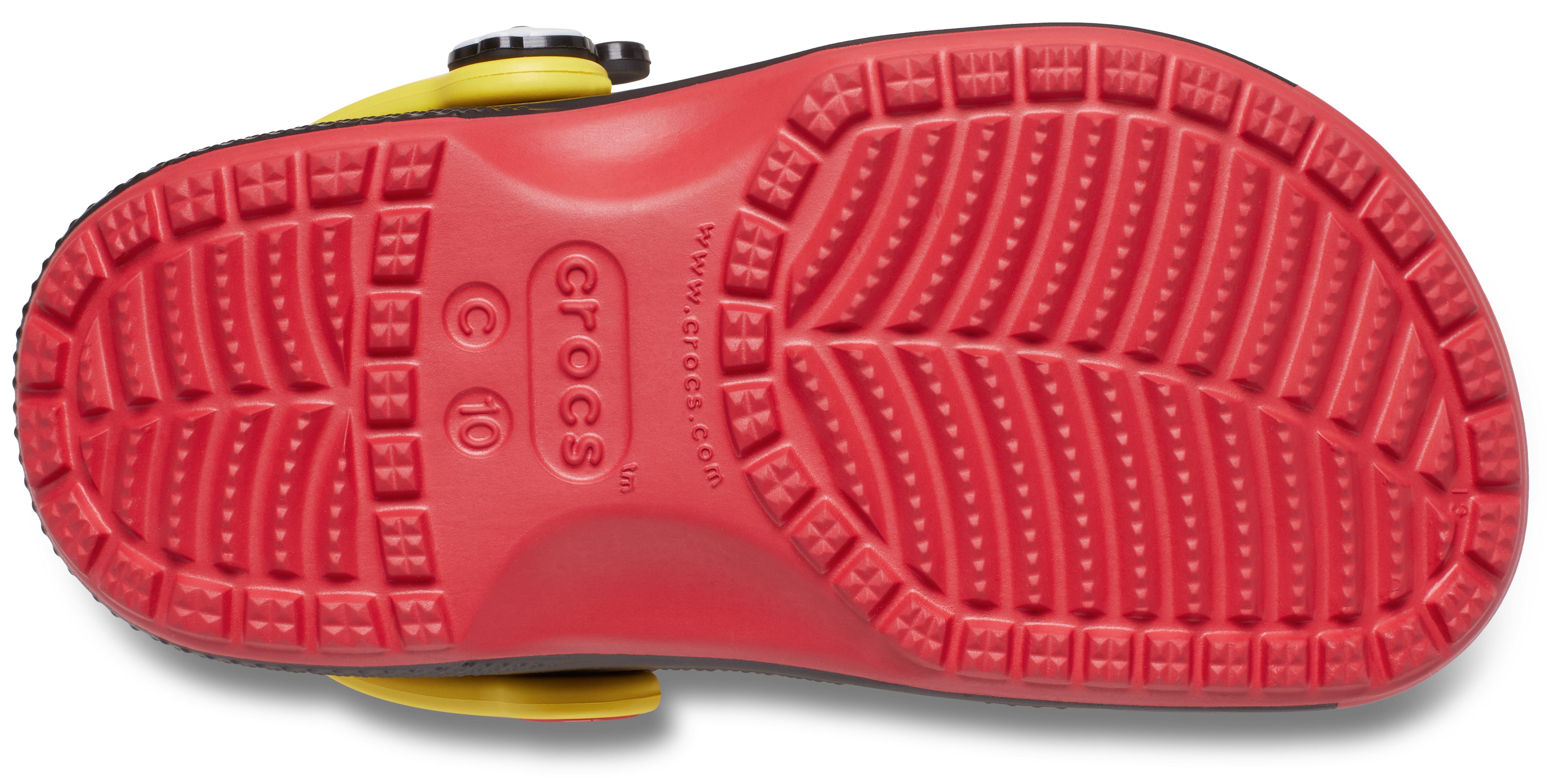 Crocs Mickey Mouse Classic Clog T Clog Sommerschuh, Strandschuh, Hausschuh mit Fersenriemen