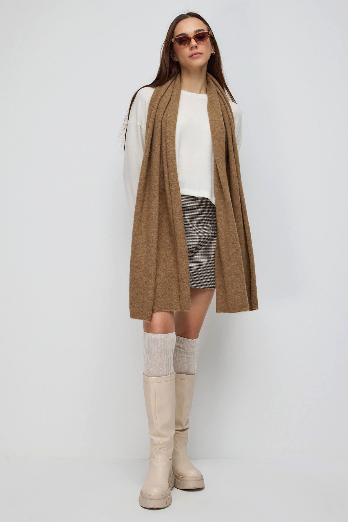 No Matter What Blusentop Basic-Bluse mit weichem Griff