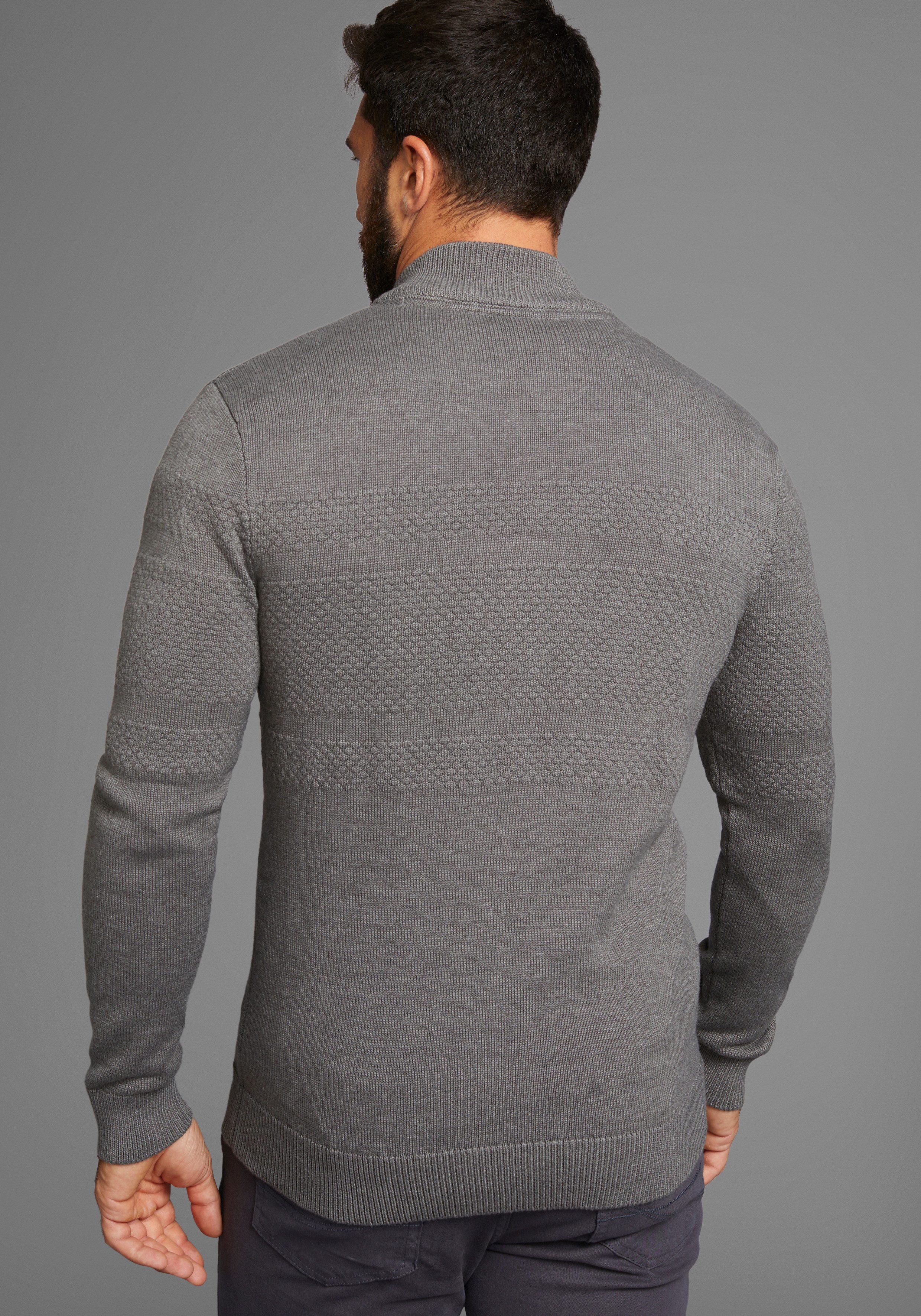 H.I.S Jacquardstrickjacke Bis Größe 5 XL günstig online kaufen
