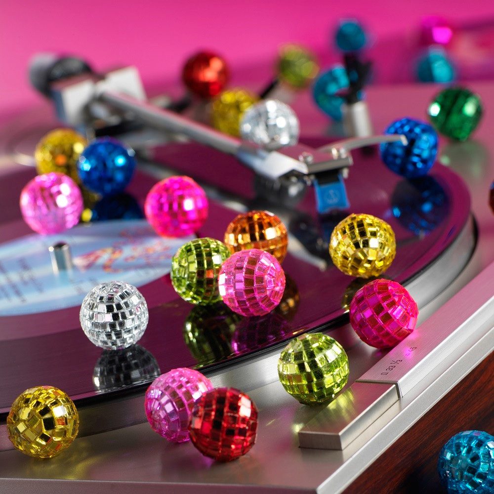 Eurosand Streudeko 10 Spiegel-Kugeln Ø 2cm, kleine Diskokugel, Dekokugel.
