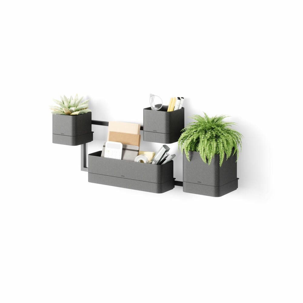 Umbra Pflanzkübel Wandpflanzkasten Cubiko 4-tlg. (Set, günstig online kaufen