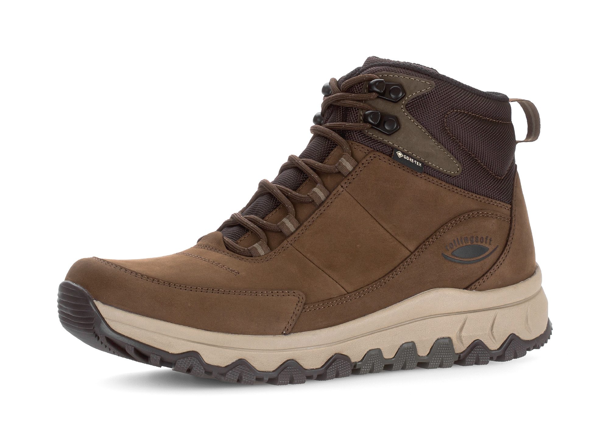 Gabor Rollingsoft Sneaker, Schnürboots, Komfortschuh mit Innenreißverschlus günstig online kaufen