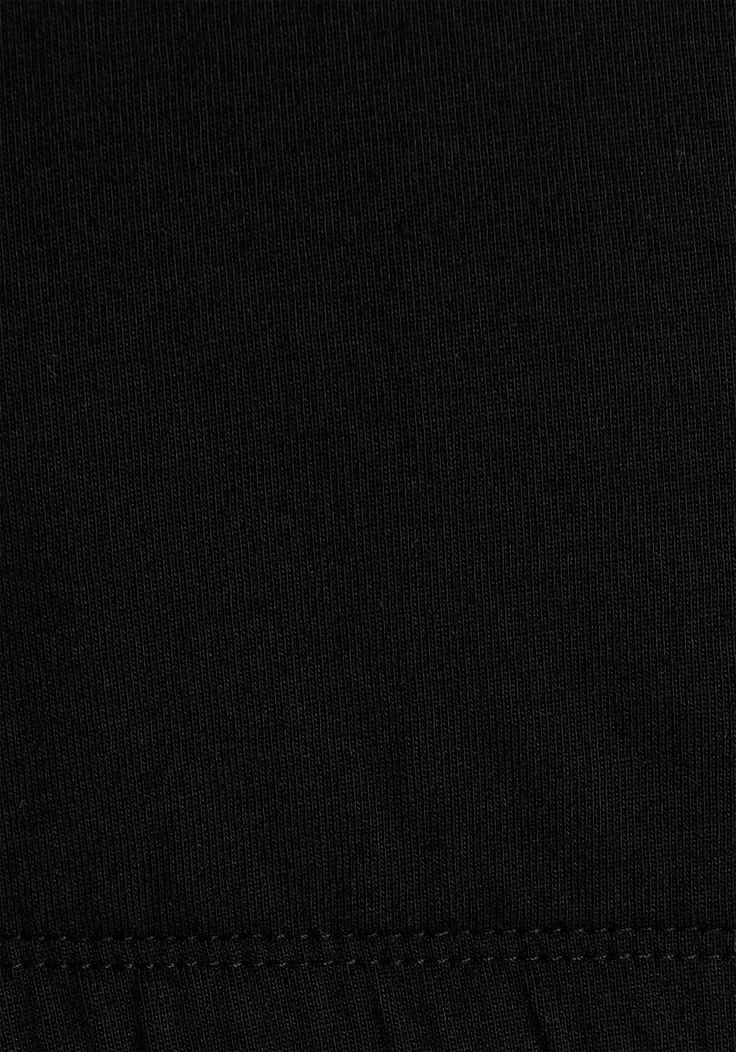 Flashlights T-Shirt Kurzarm, Saum mit Gummibund, Rundhalsausschnitt