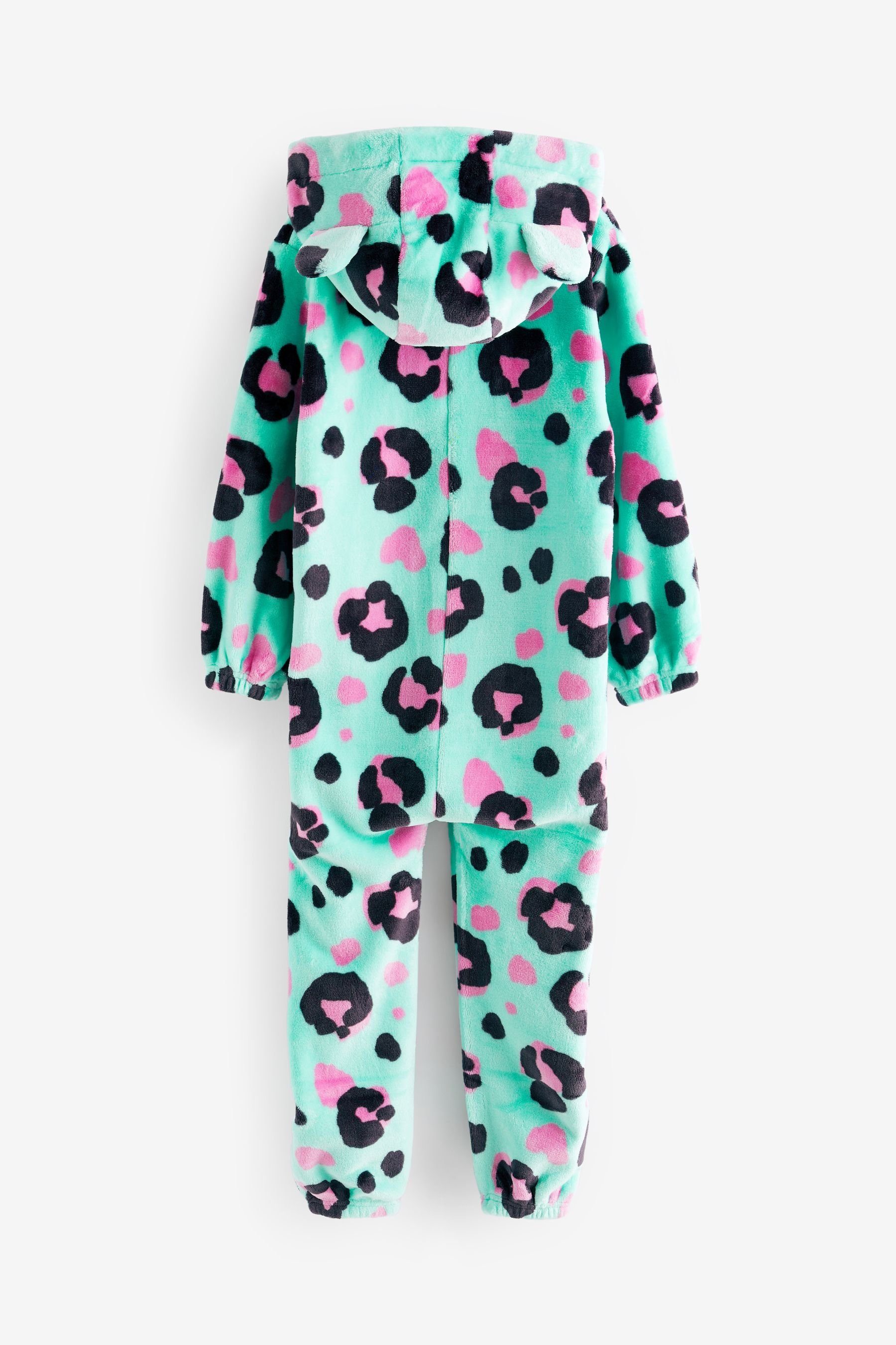 Next Fleeceoverall Fleeceoverall mit Animalprint (1-tlg)