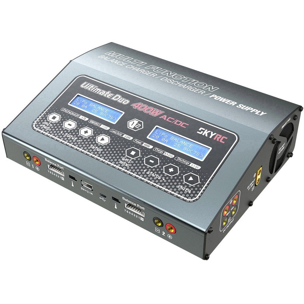 SkyRC SKYRC D400 Modellbau-Multifunktionsladegerät 20 A LiPo, LiFePO, LiIon Modellbau-Ladegerät