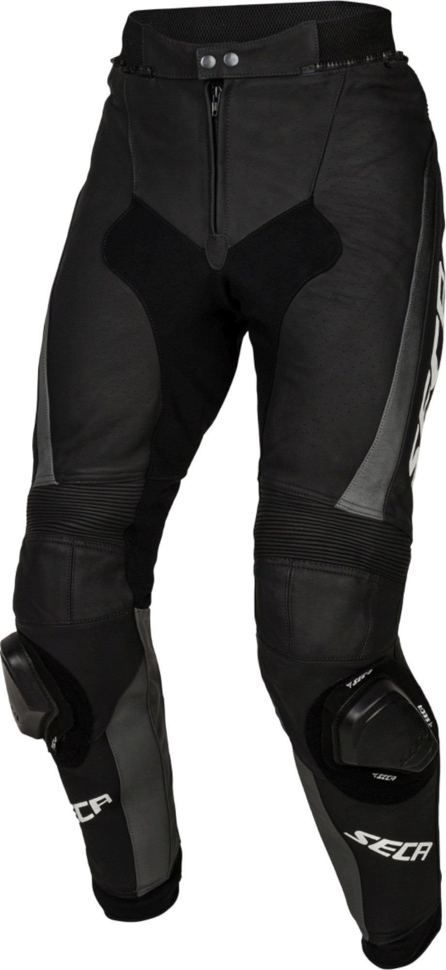 SECA Motorradhose Seca SRS II Motorrad Lederhose Hüftprotektoren enthalten,Knieprotektoren enthalten,Knieschleifer