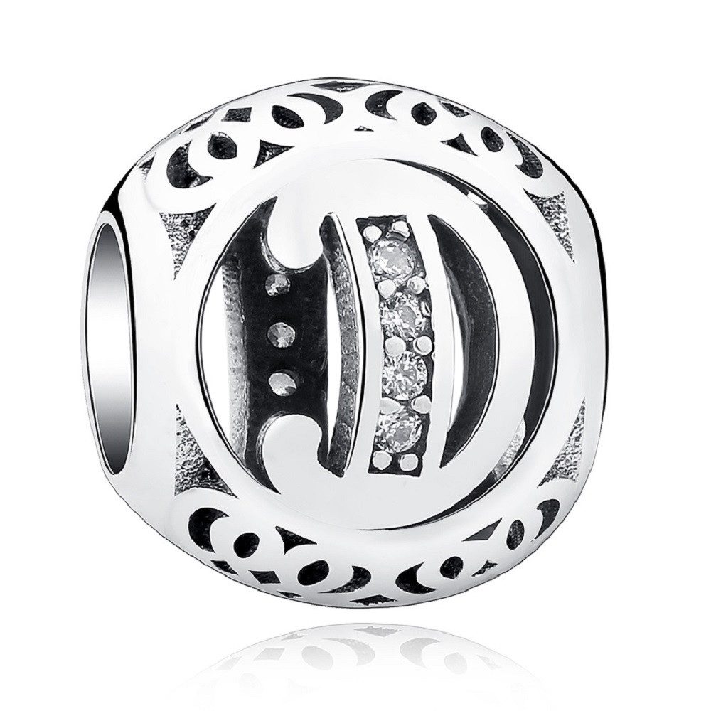 PANDACHARMS Charm Buchstabe Alphabet A-Z Kugel Buchstabe für Charm Armband, günstig online kaufen