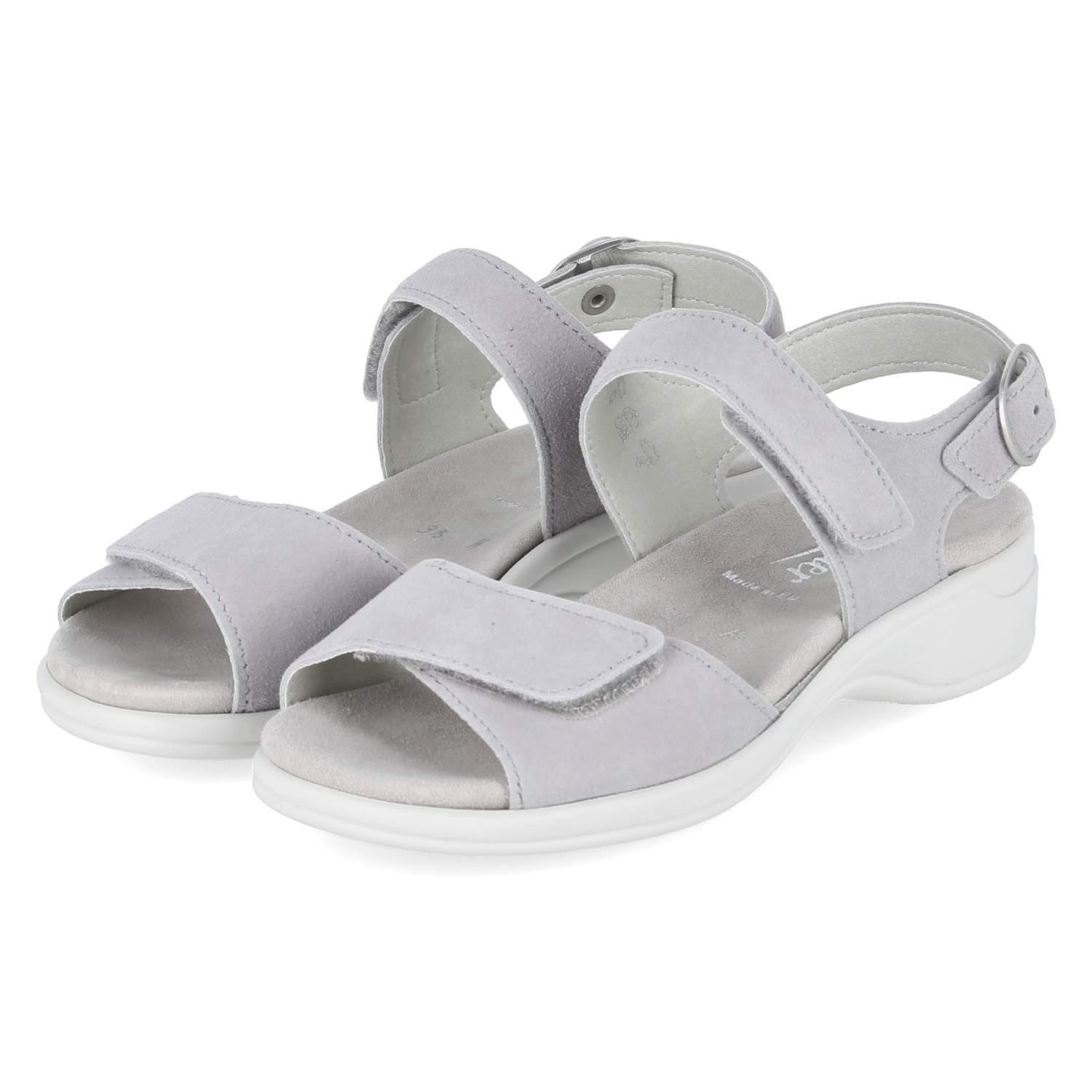 Semler Semler H1285042/015 SP Damen Rauleder grey Sandalette