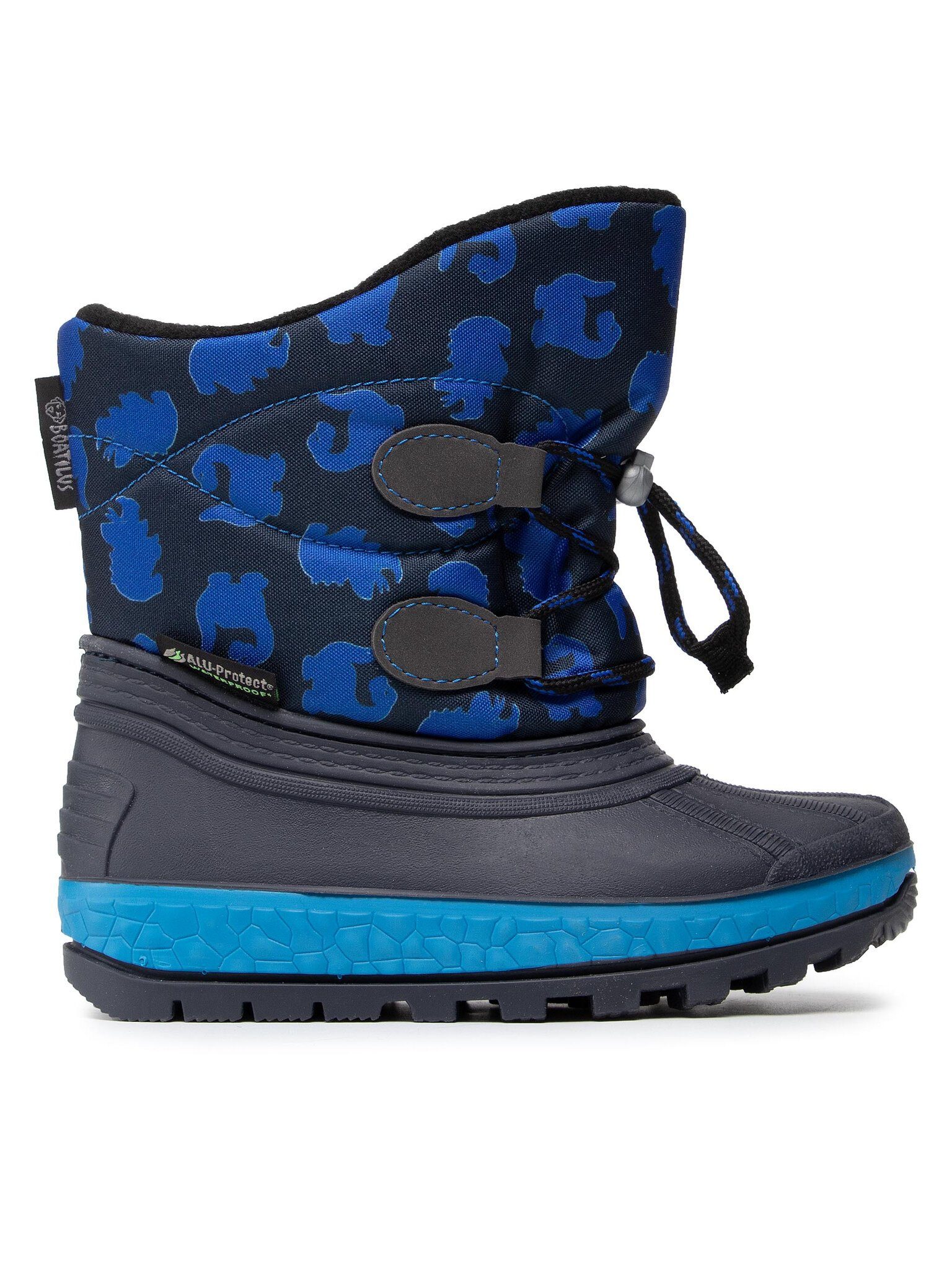 Boatilus Schneeschuhe Schneeschuhe Youth Joggy Sport Lace NJ09 VAR. 17ZT Navy Bb Dino