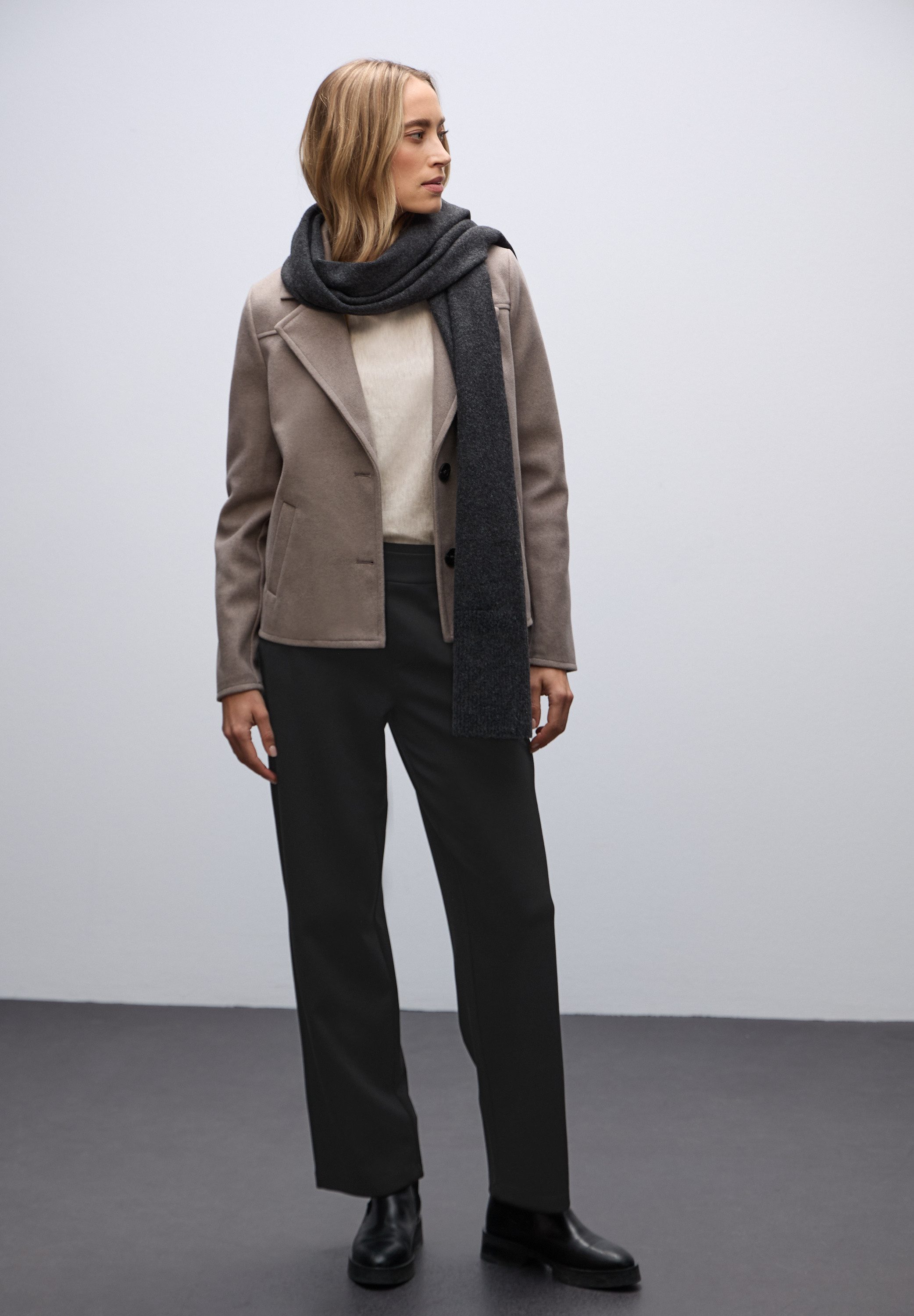 STREET ONE Bundfaltenhose günstig online kaufen