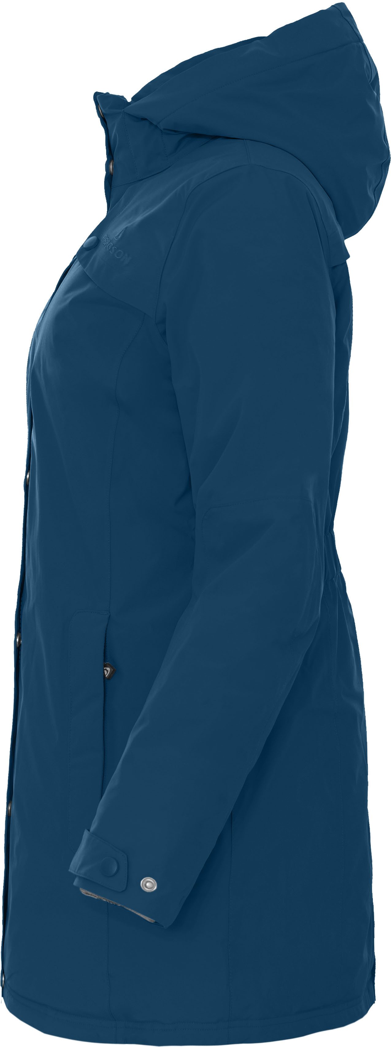 Bergson Winterjacke TORNIO Damen Wintermantel, Teddy Futter, warm wattiert, 20000 mm Wassersäule